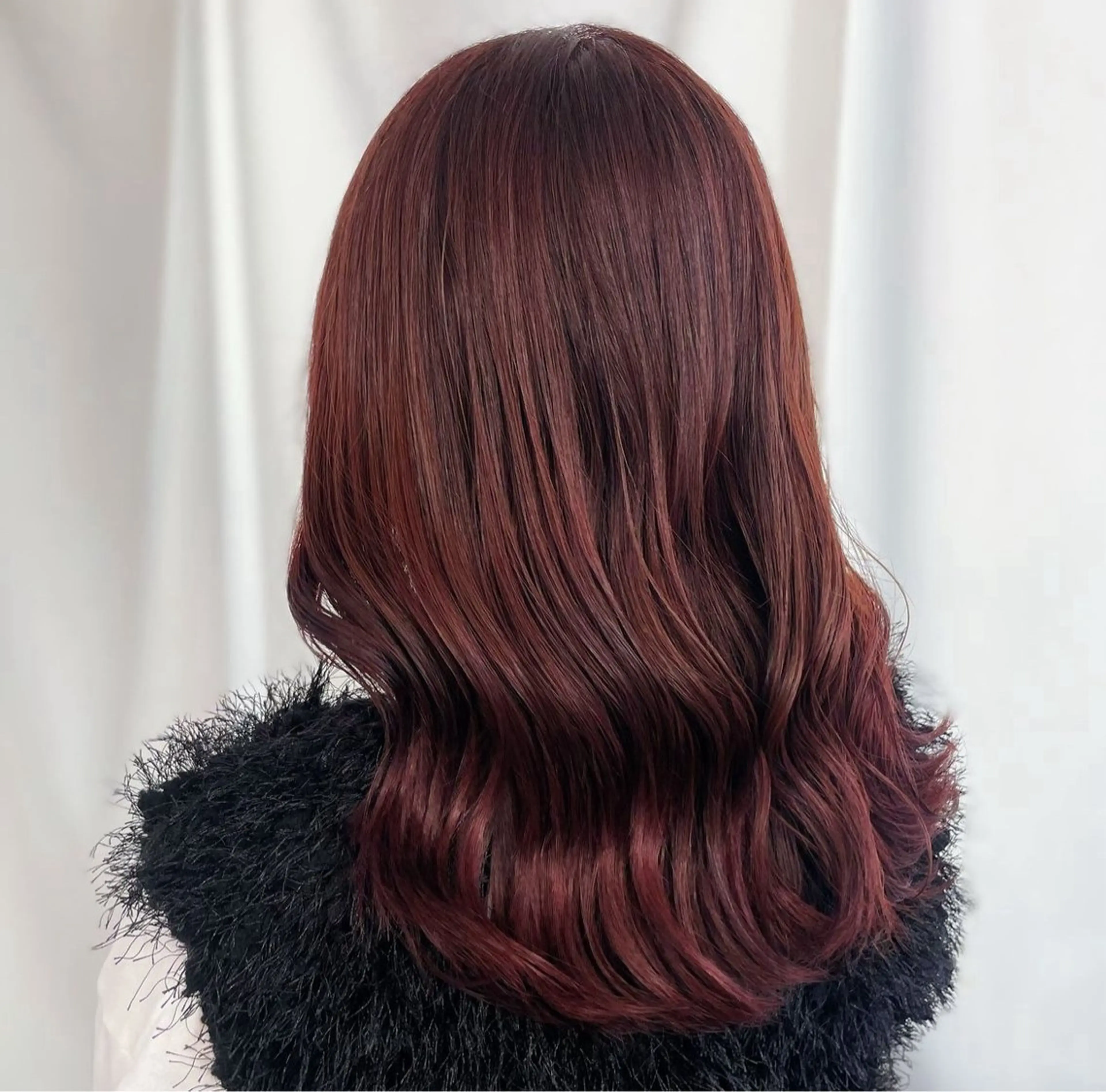 カラー ブラウンカラー ピンクカラー Rui🦩ショート カット モデル募集中のヘアスタイル