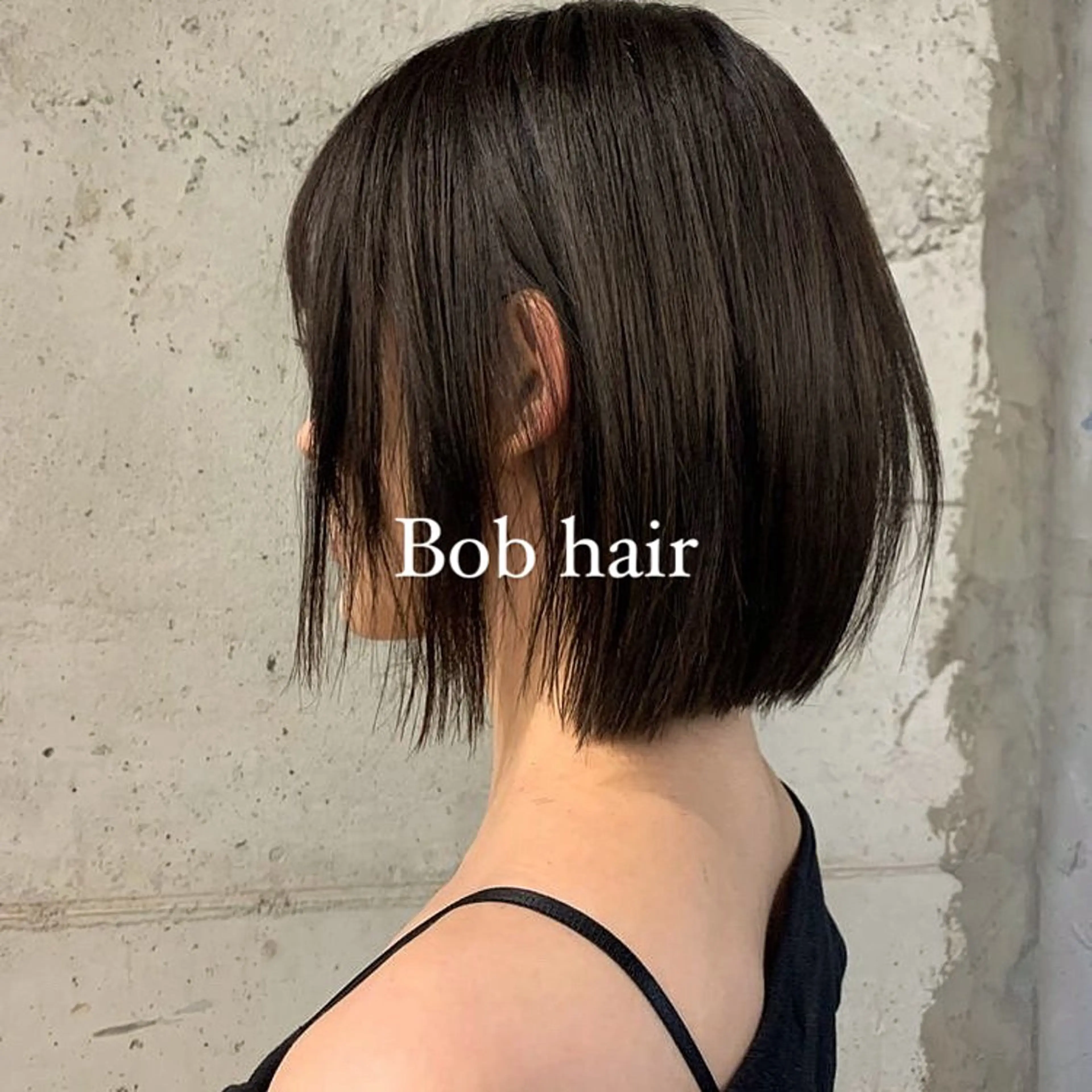 ミディアム ボブ 韓国風ヘア みほ/髪質改善/ モード/ニュアンスのヘアスタイル