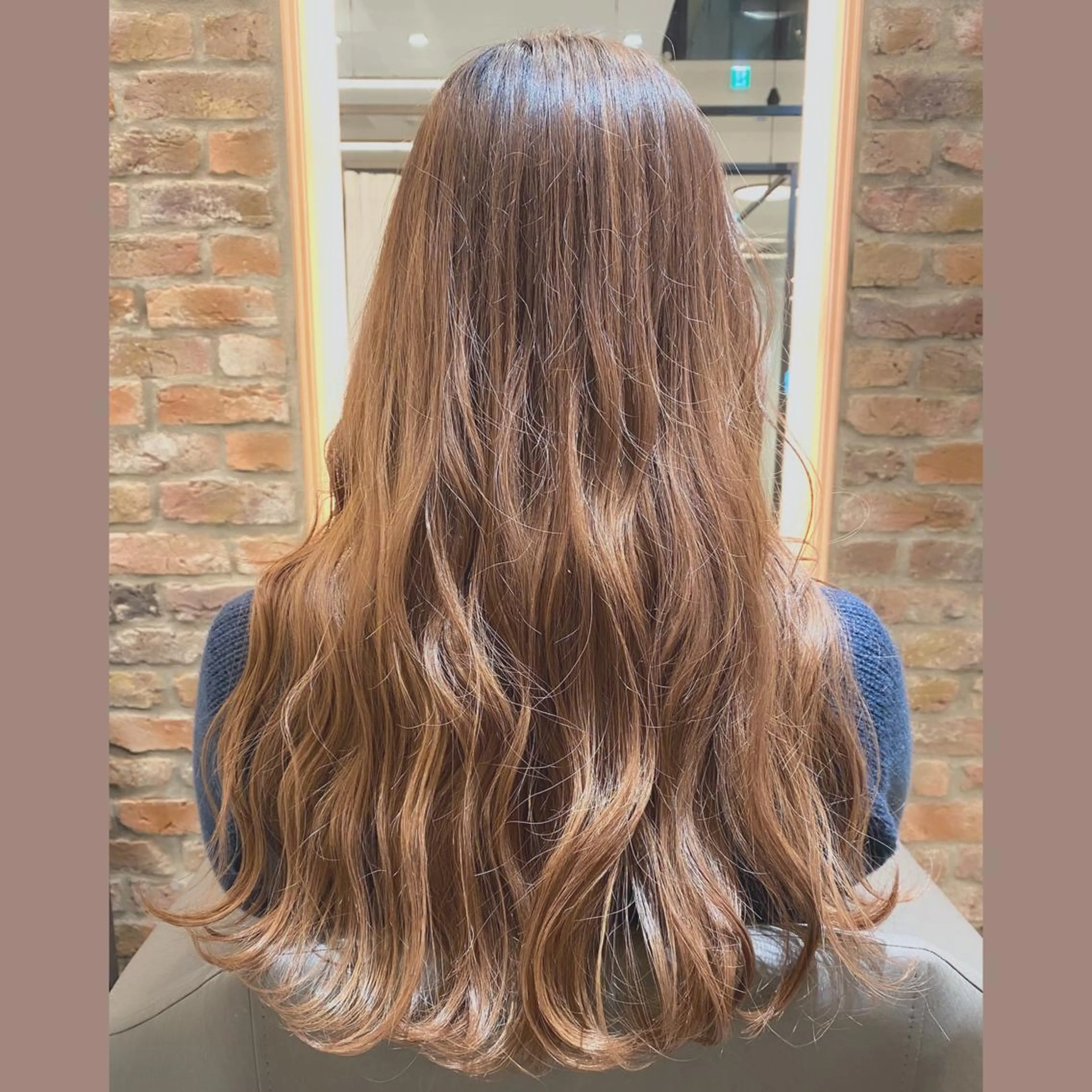 ロング 𓅰なかがわ ふみな𓅯のヘアスタイル