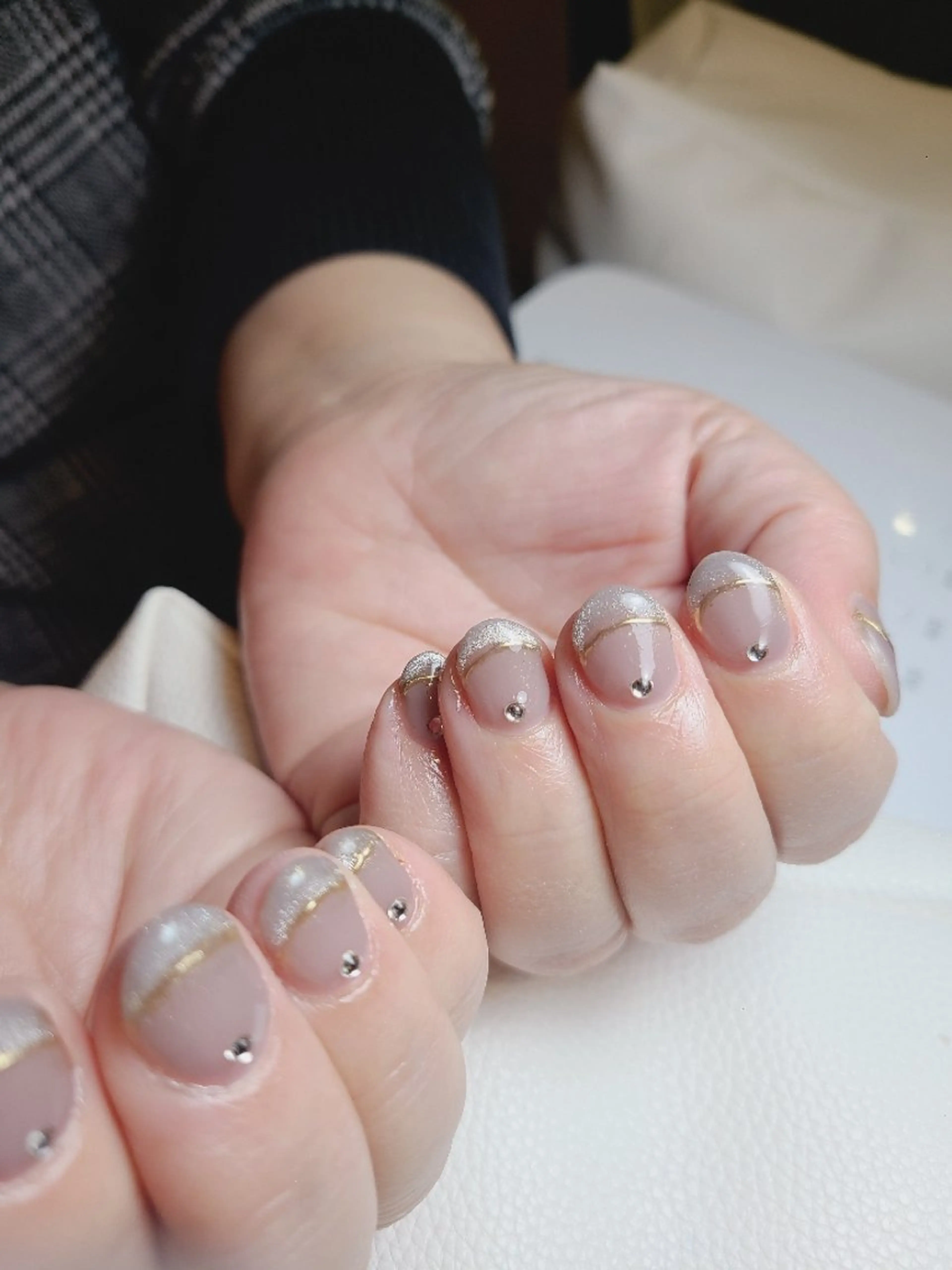 ネイル アートネイル フレンチネイル ジェルネイル キラキラネイル マグネットネイル Nailroom3  古屋明美のネイルデザイン
