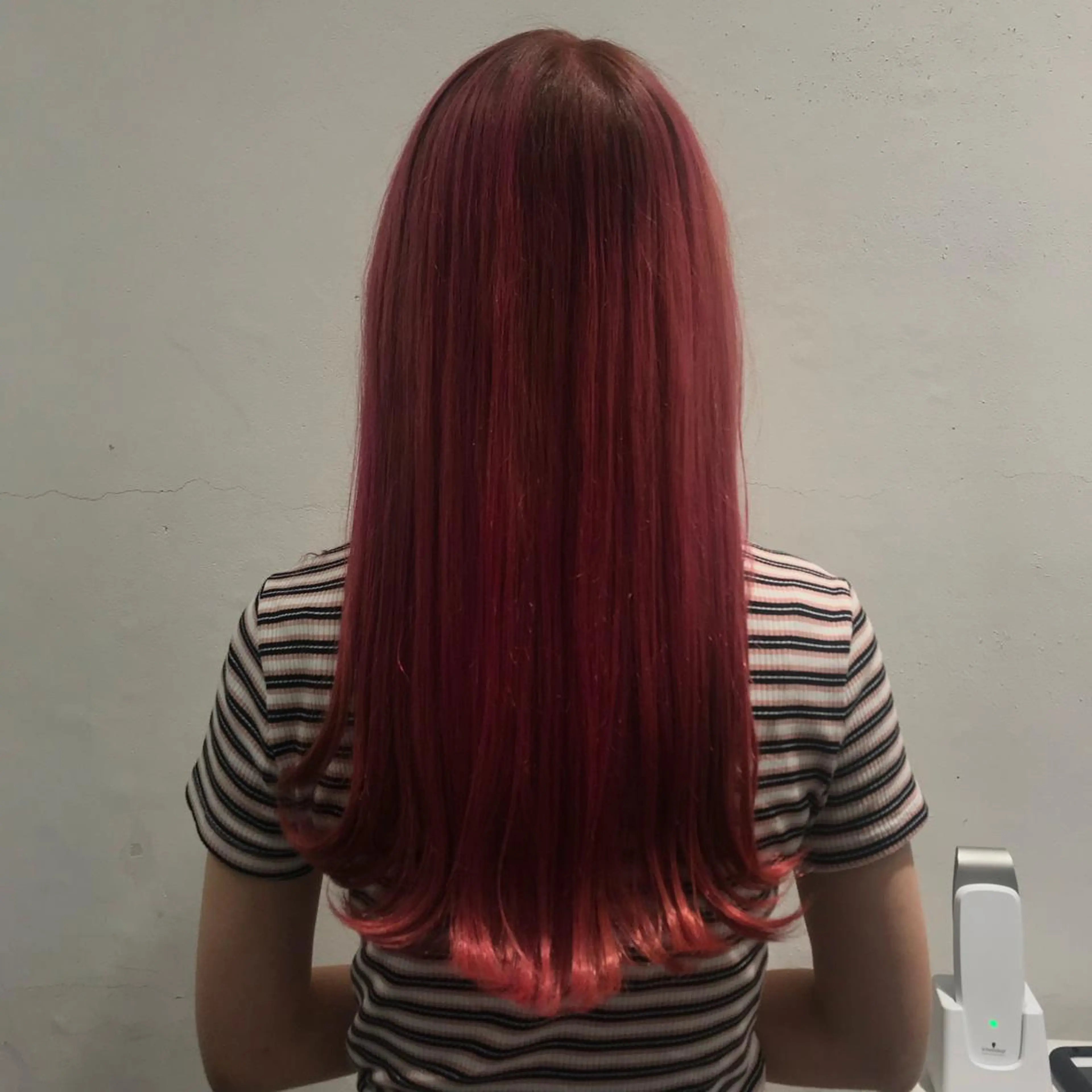 ロング ヘアカラー サイレント美容師 アイリィのヘアスタイル
