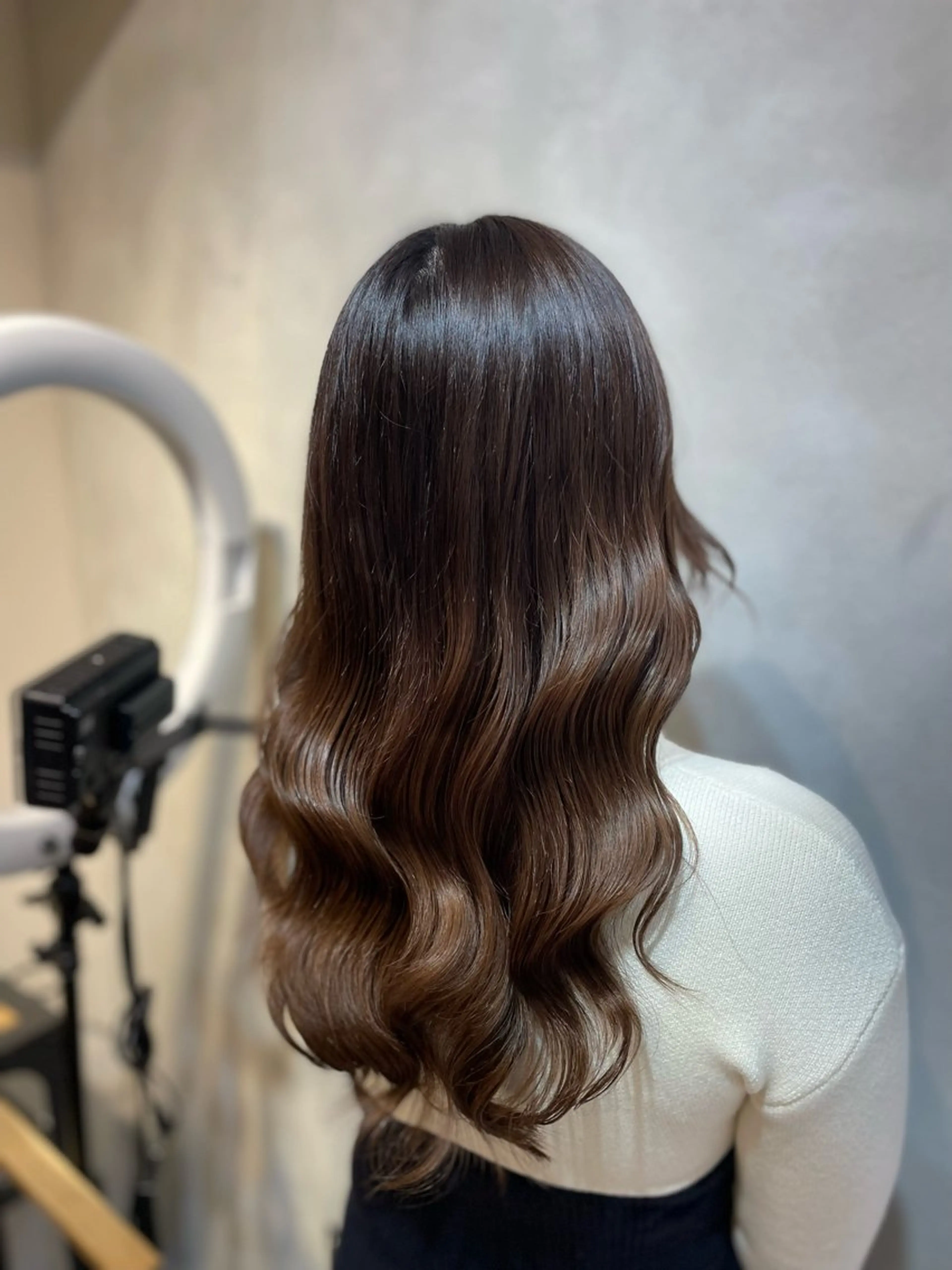 ミディアム 似合わせカット🫧透 明感カラー🫧maiのヘアスタイル