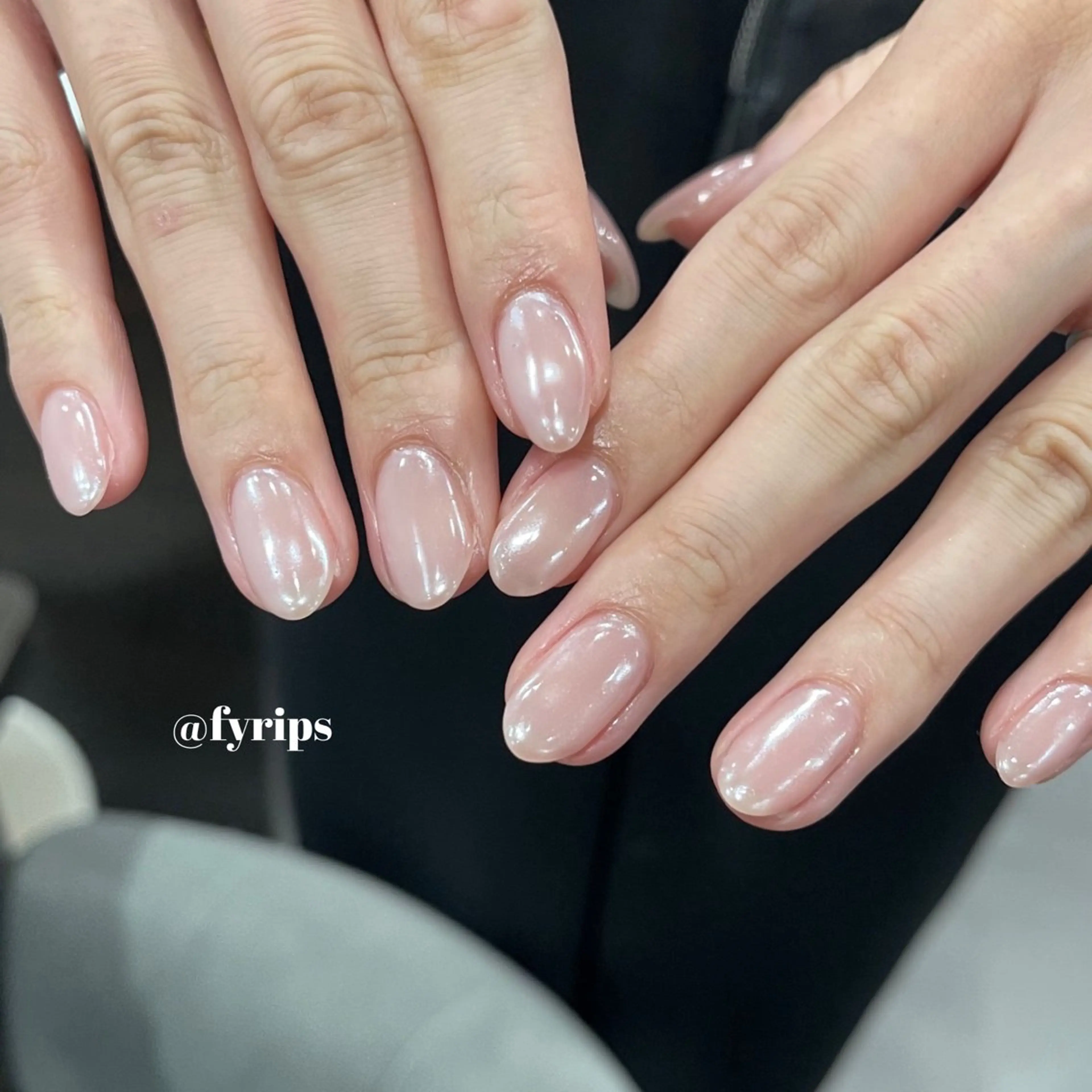 ネイル オーロラネイル ハンドネイル karin 【吉祥寺ネイル】のネイルデザイン