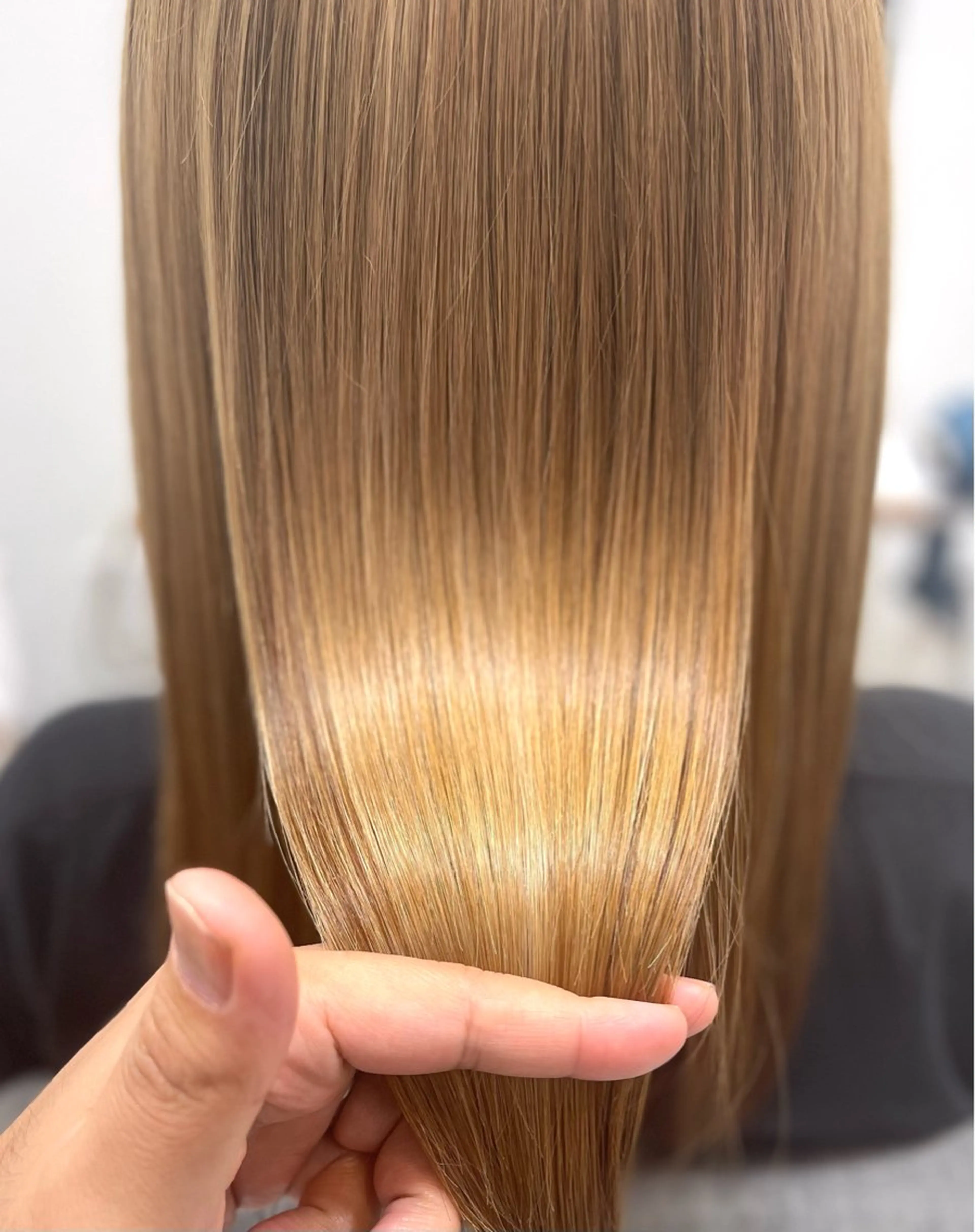 ミディアム 酸性ストレート naka.naka 東中野のヘアスタイル