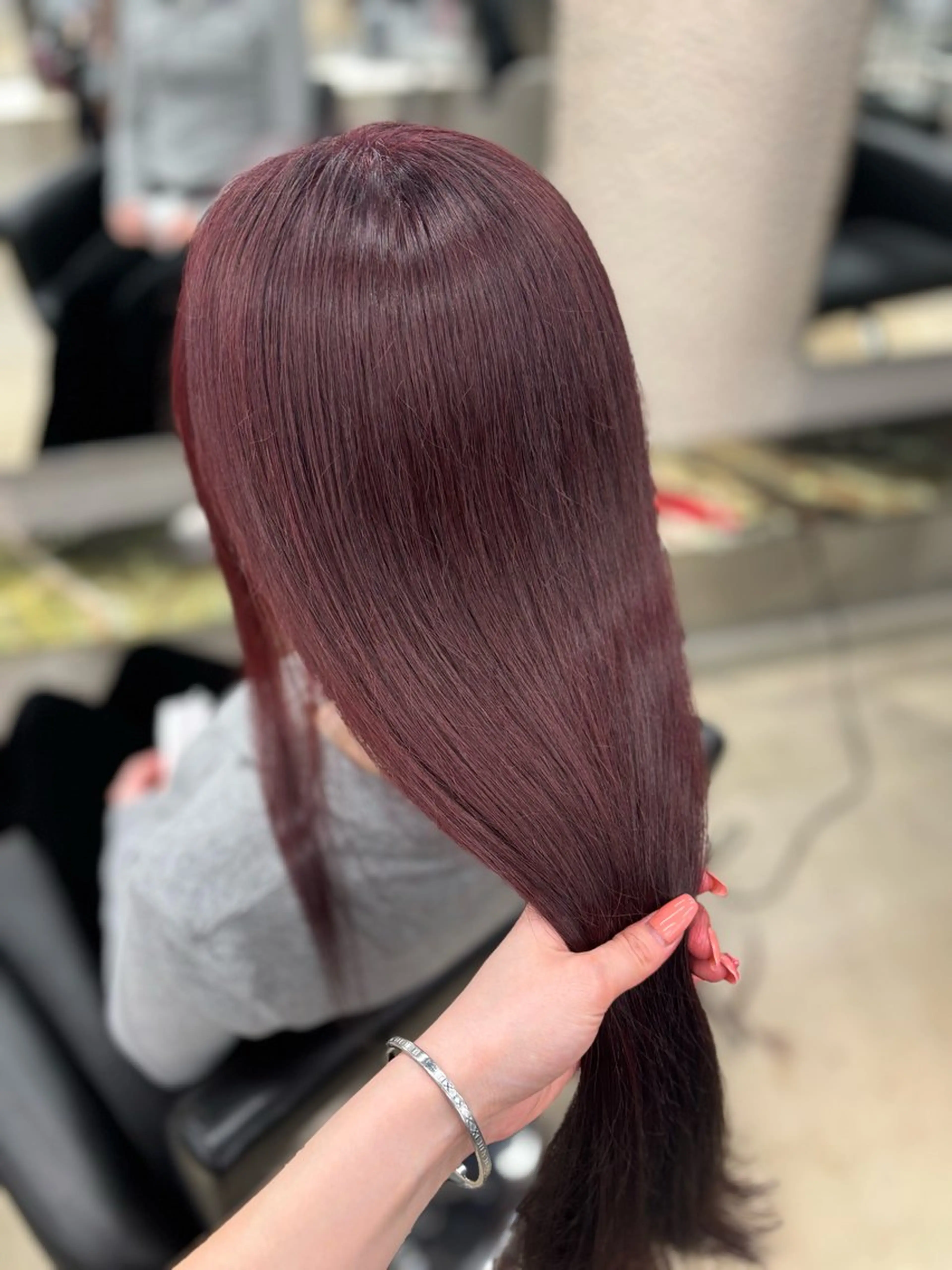 カラー PELE sakae みあのヘアスタイル