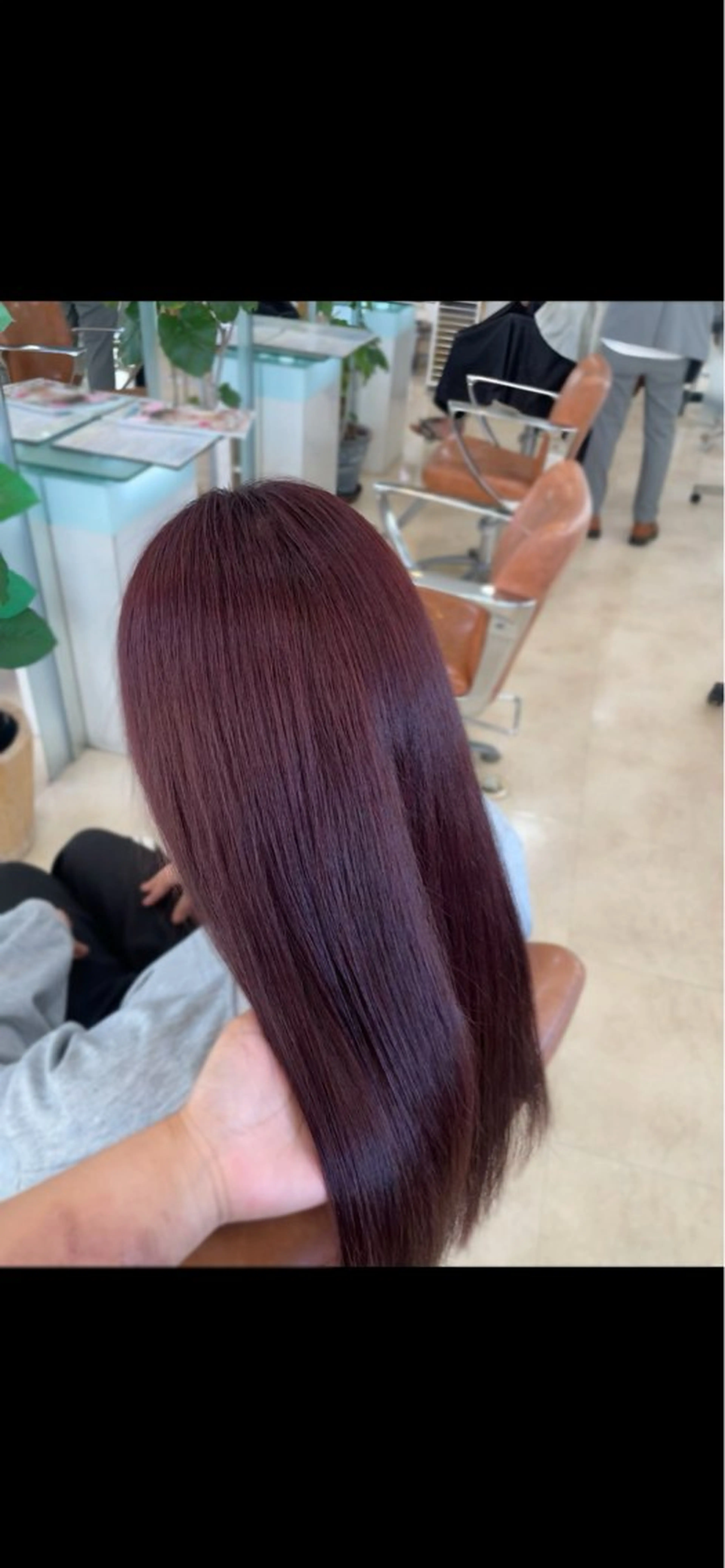 カラー 韓国ガーリーヘア🎀 ／𝐦𝐨𝐞のヘアスタイル