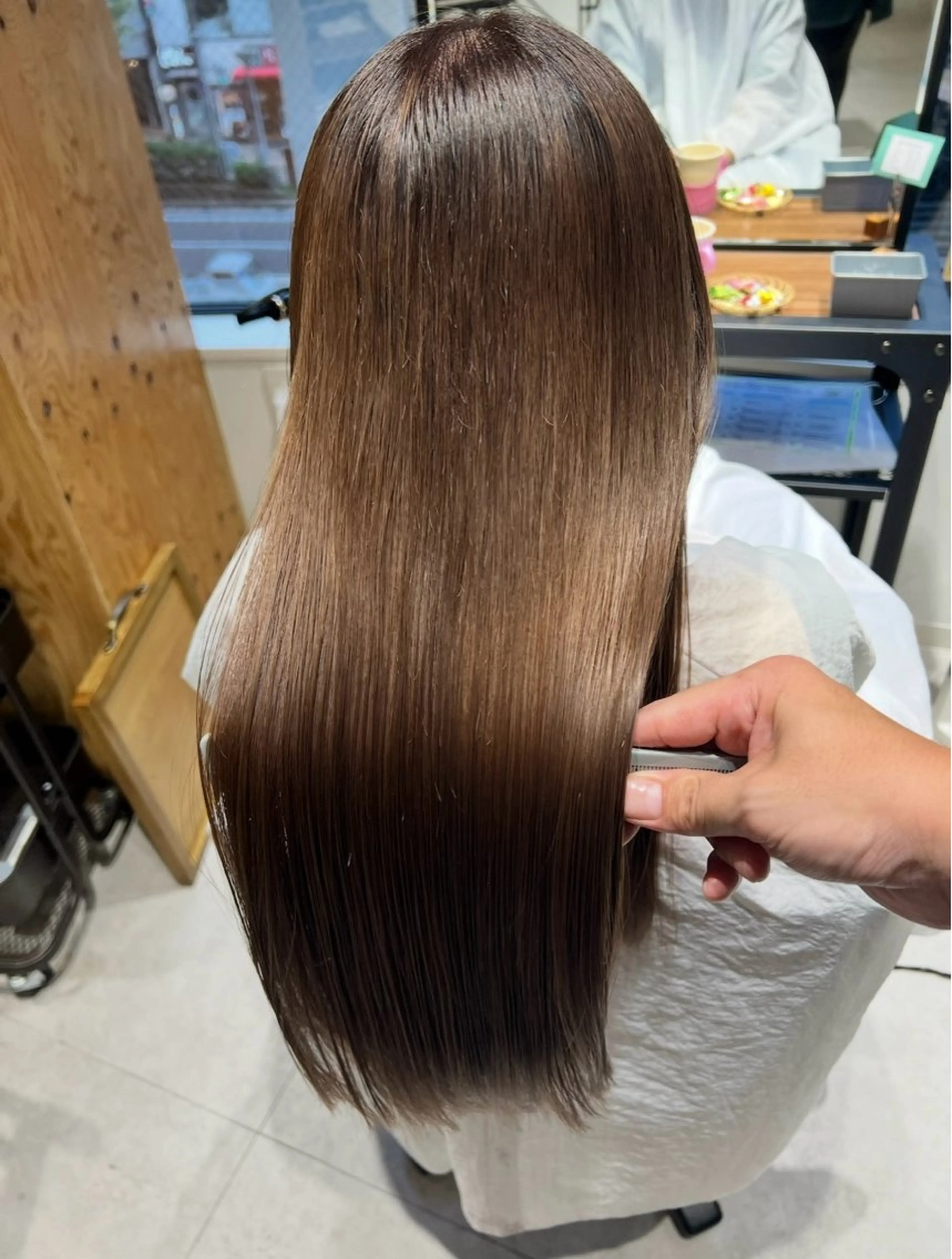 ロング コバヤシ ラムのヘアスタイル