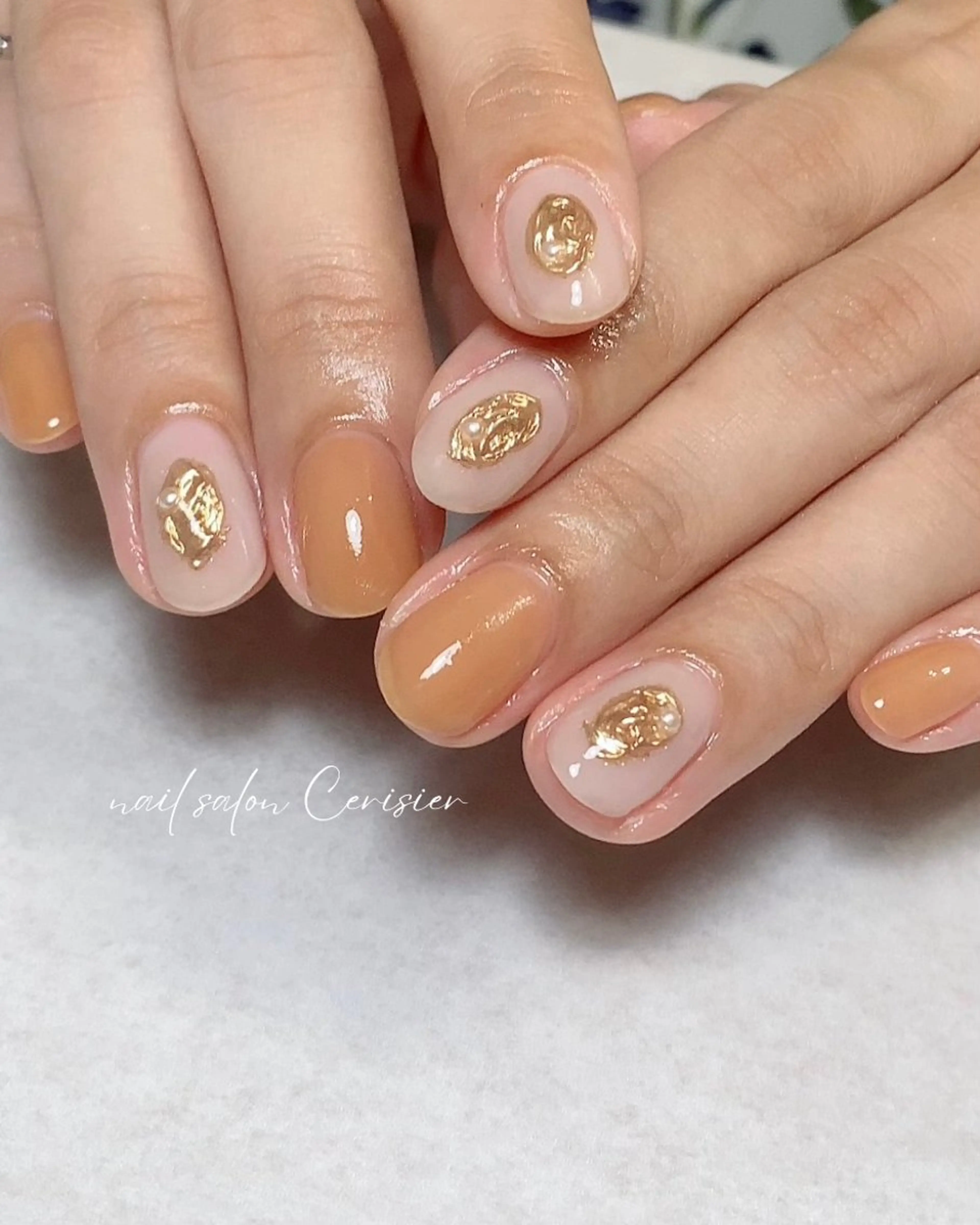ネイル ハンドネイル cerisier nailのネイルデザイン