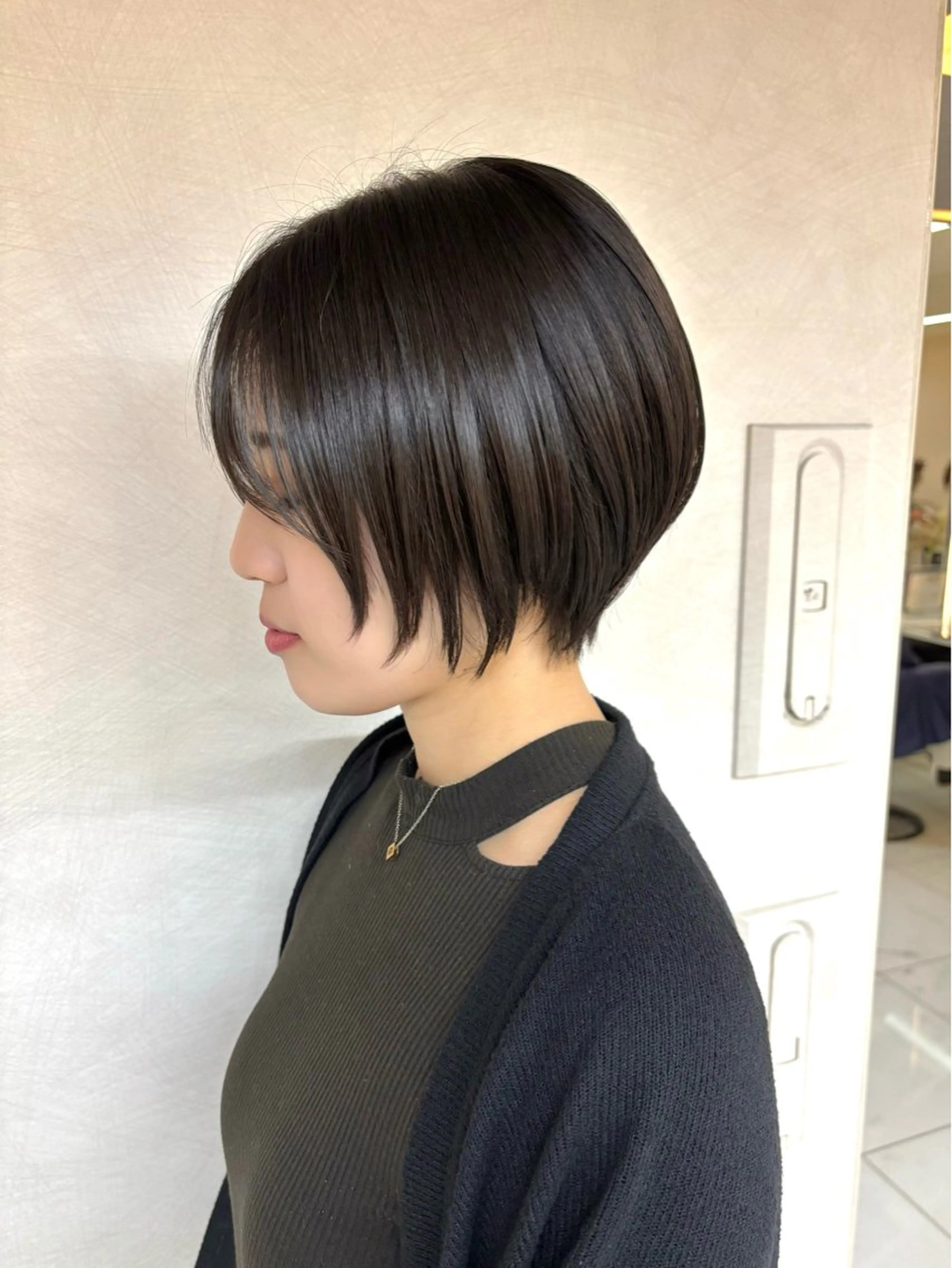 ショート 🎼レイヤー/透明感 カラー/nene♬のヘアスタイル