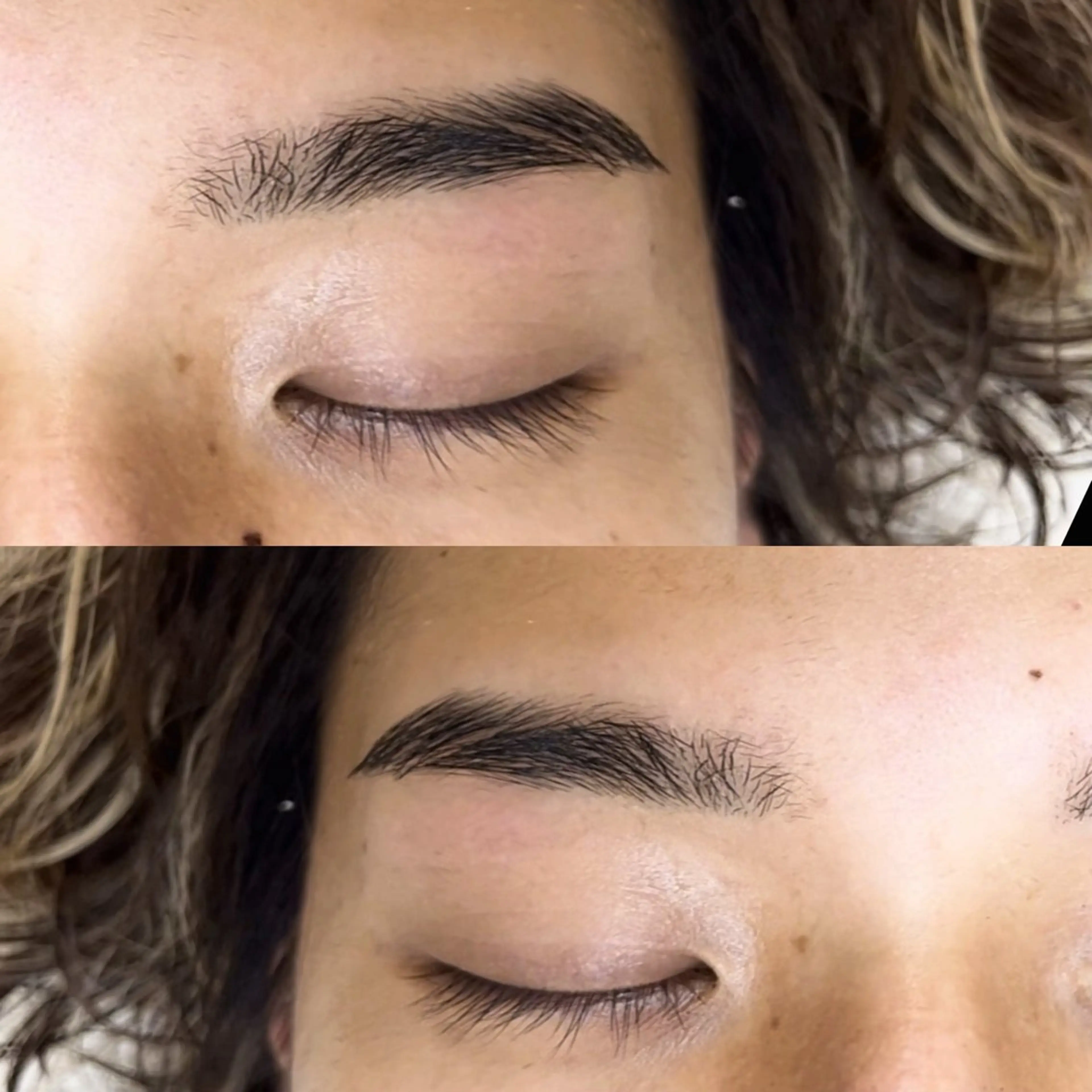 アイブロウ ワックス脱毛 眉カット 新潟アイリスト 💞erina💞のマツエク・マツパデザイン