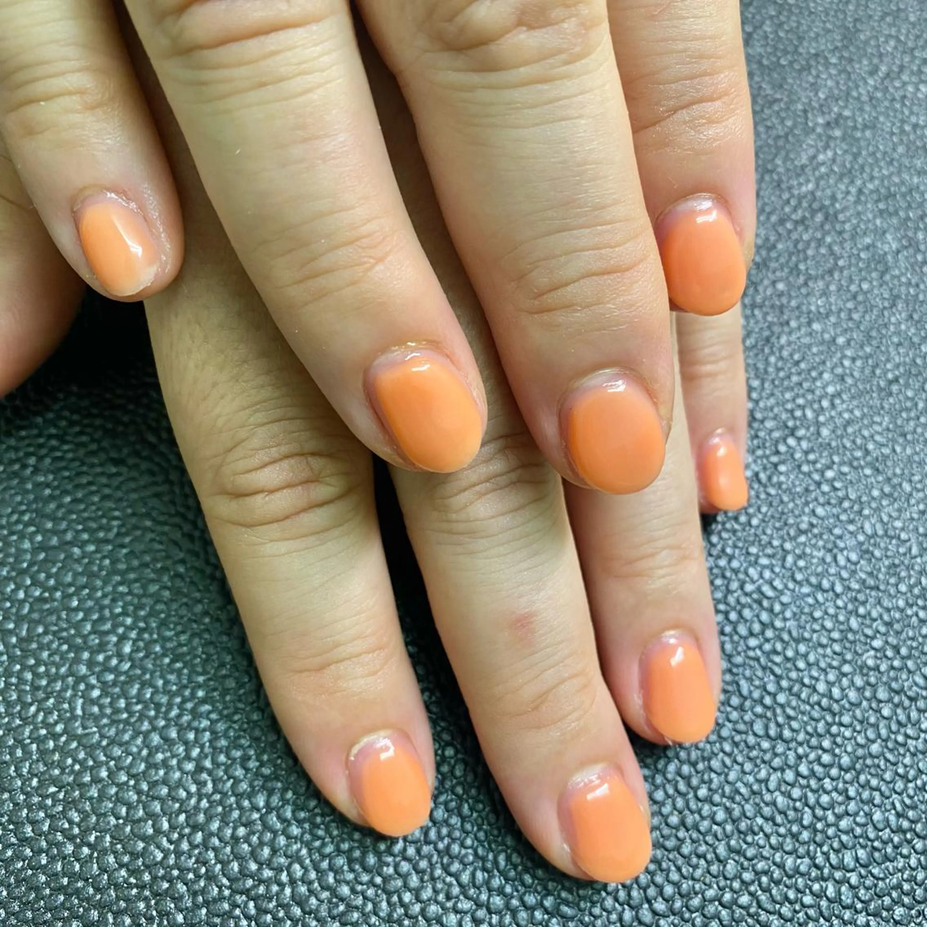 ネイル ワンカラーネイル ピンク kagami マイのネイルデザイン