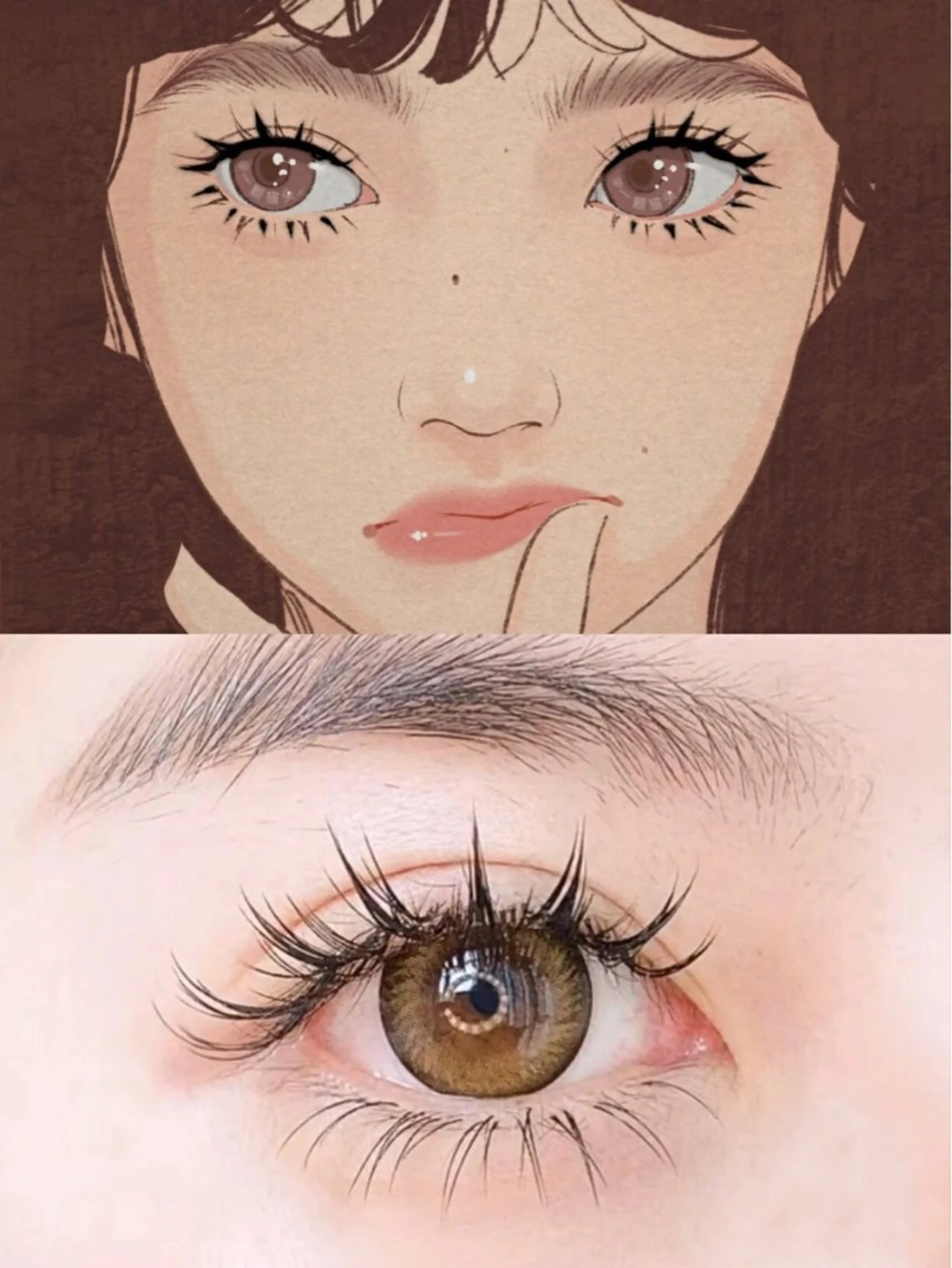 🔥insワンホン大人気漫画ナチュラルマツエク上🔥(LED➕1000円)の写真