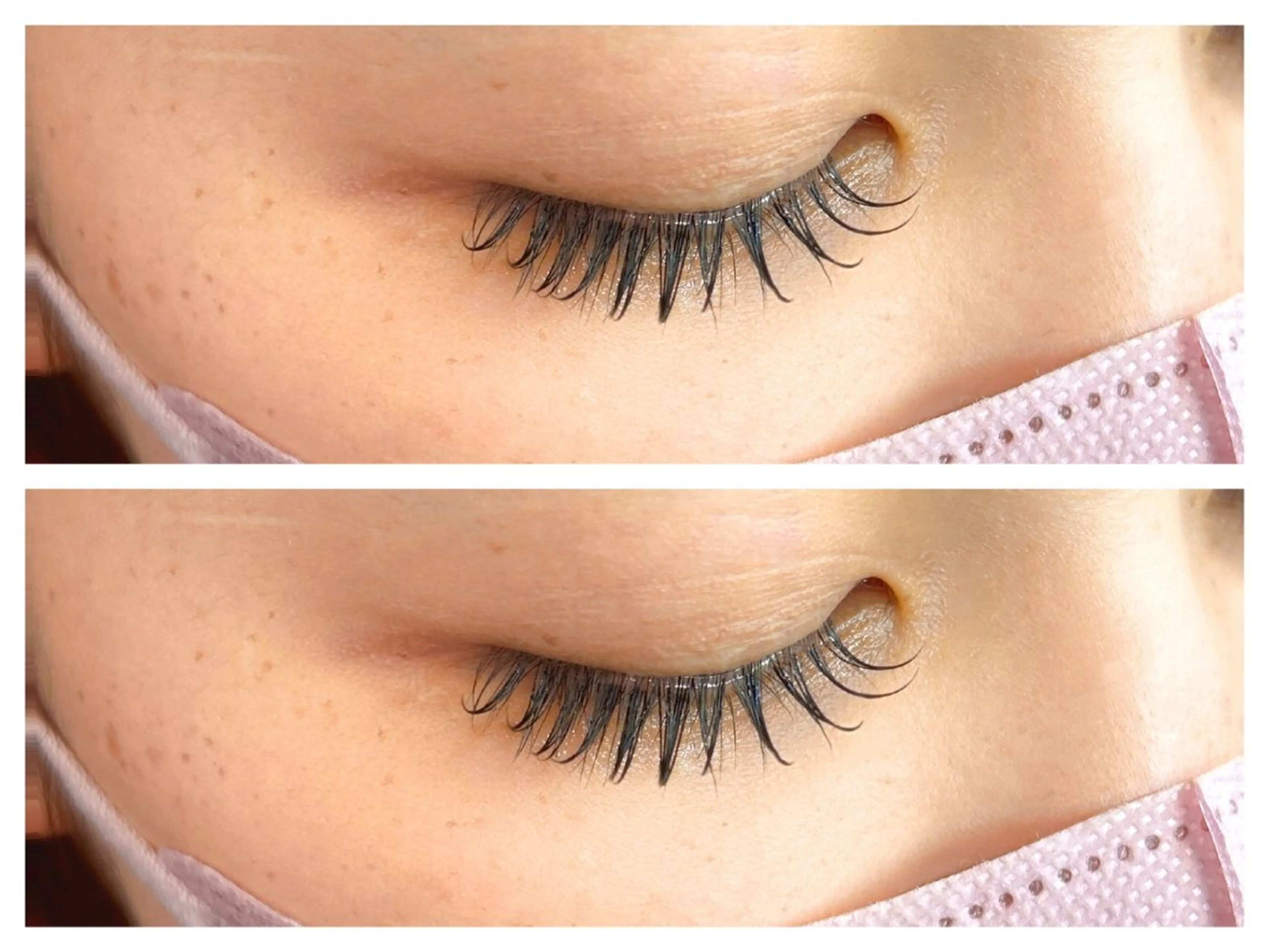 【雫限定半額クーポン】マツエクフラットラッシュ100本　¥7,000→¥3,500➕¥330指名料※オフなしのお客様の写真