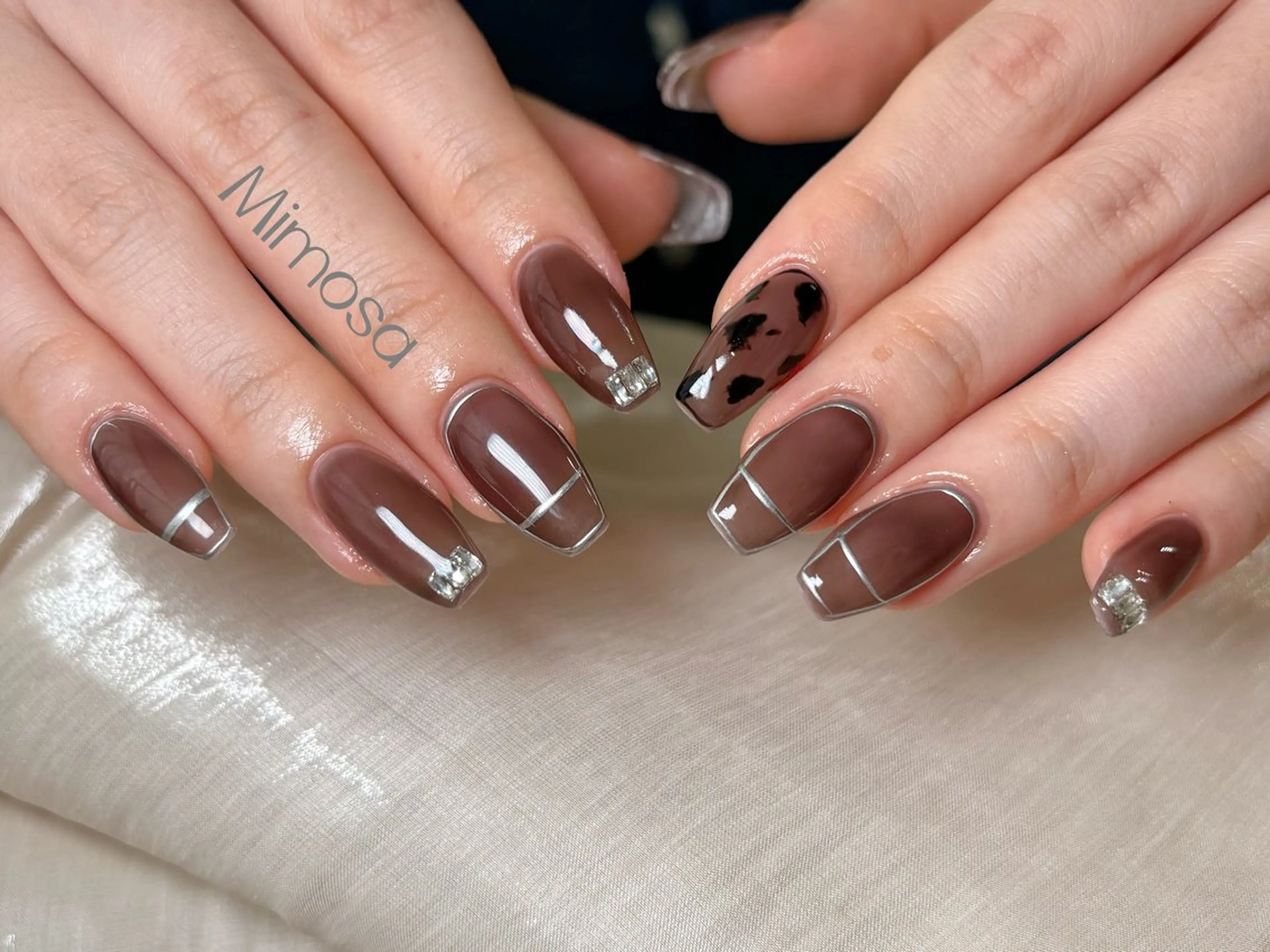 ネイル ハンドネイル 🫧Mimosa 吉祥寺のネイルデザイン