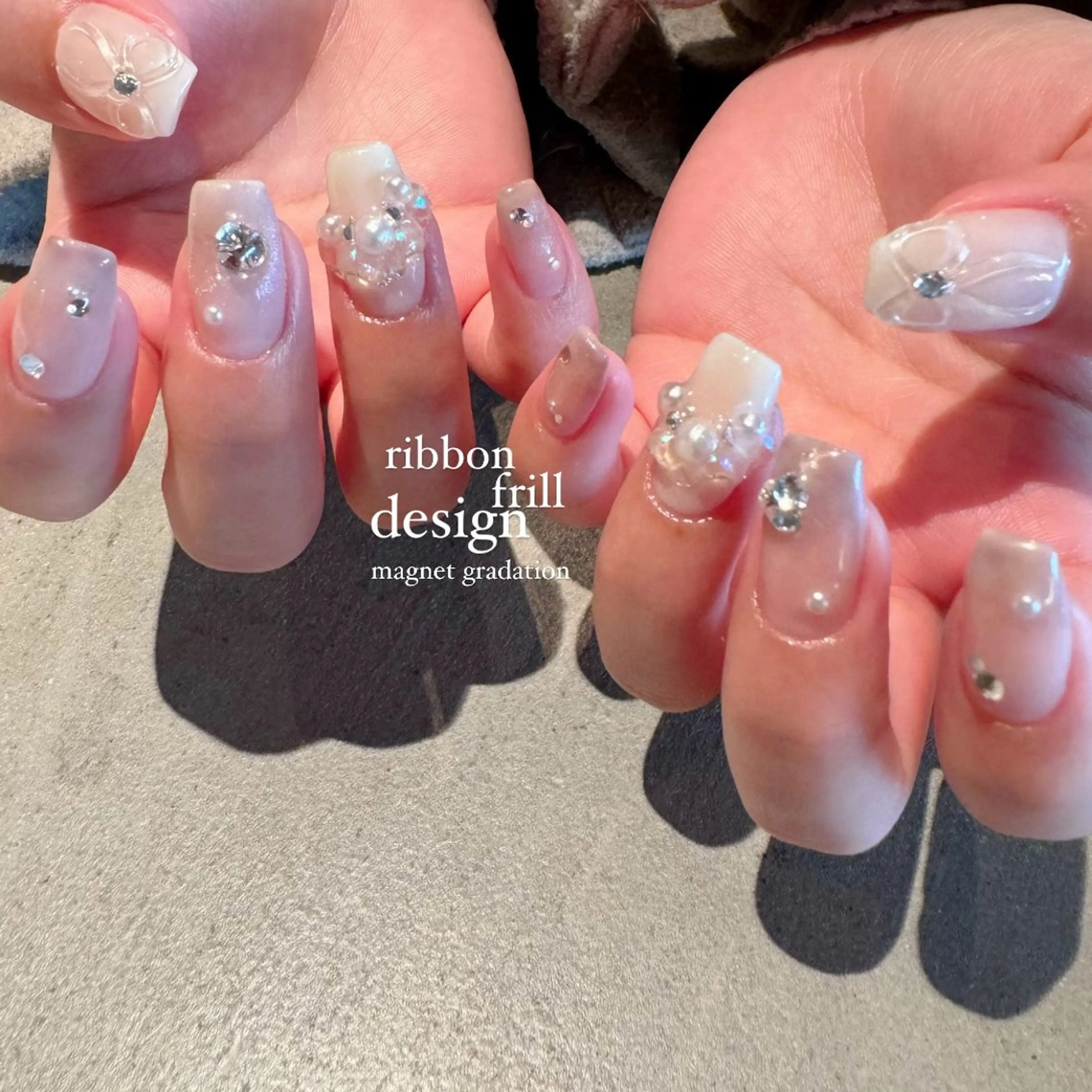 ネイル ハンドネイル にしぐち はるかのネイルデザイン