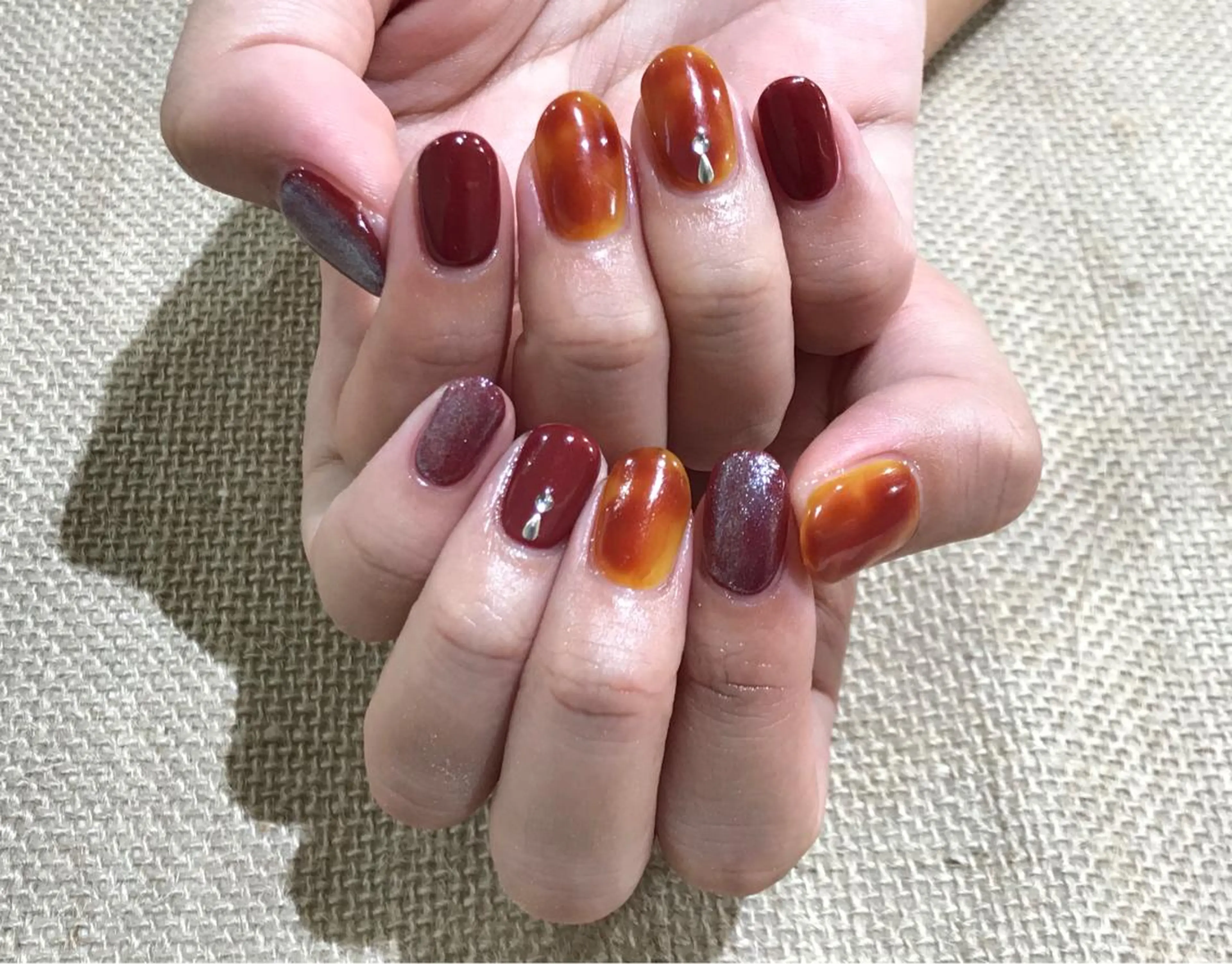 ネイル 舞田 苑香のネイルデザイン