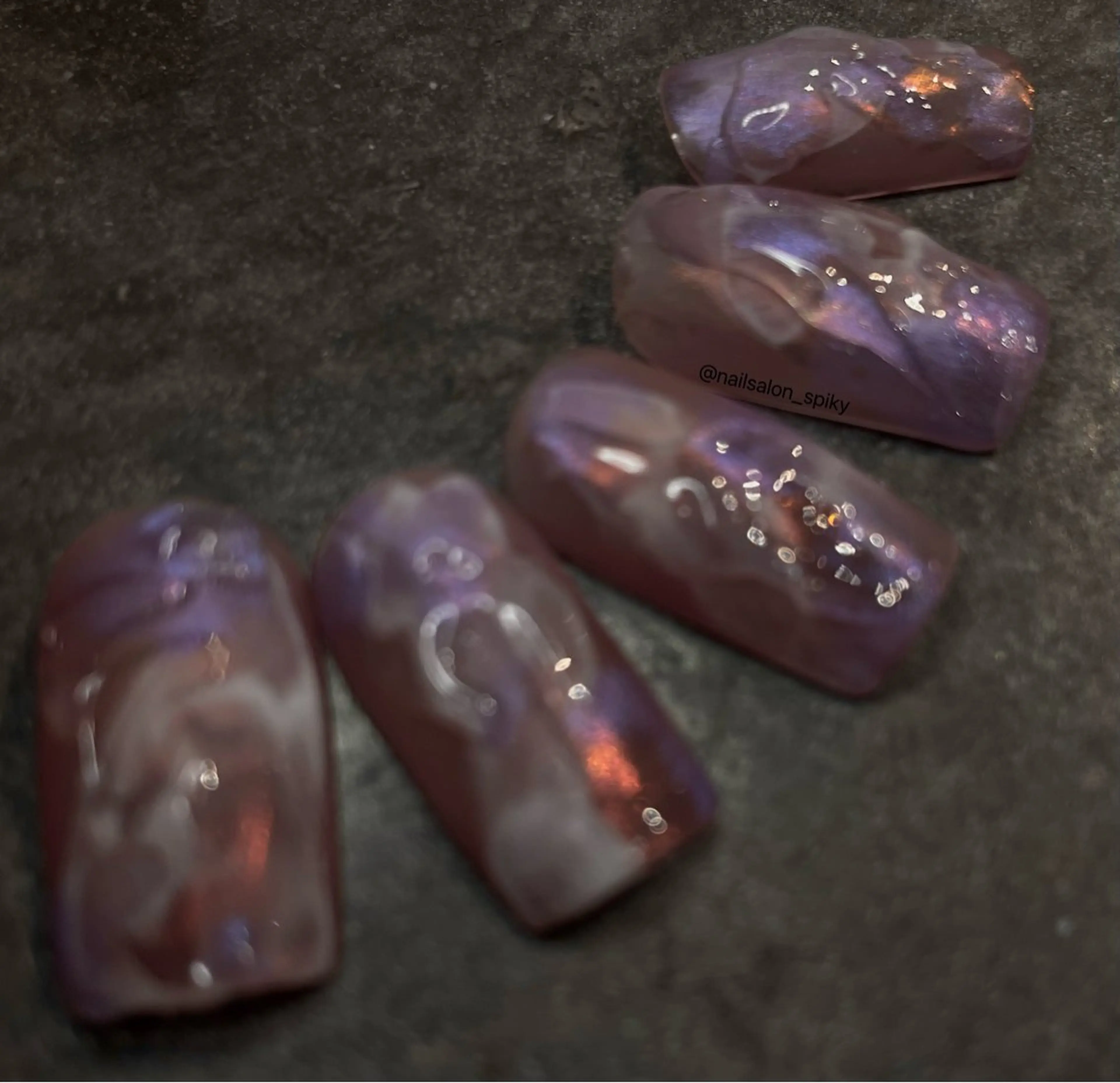 ネイル Spiky とうげ ふうかのネイルデザイン