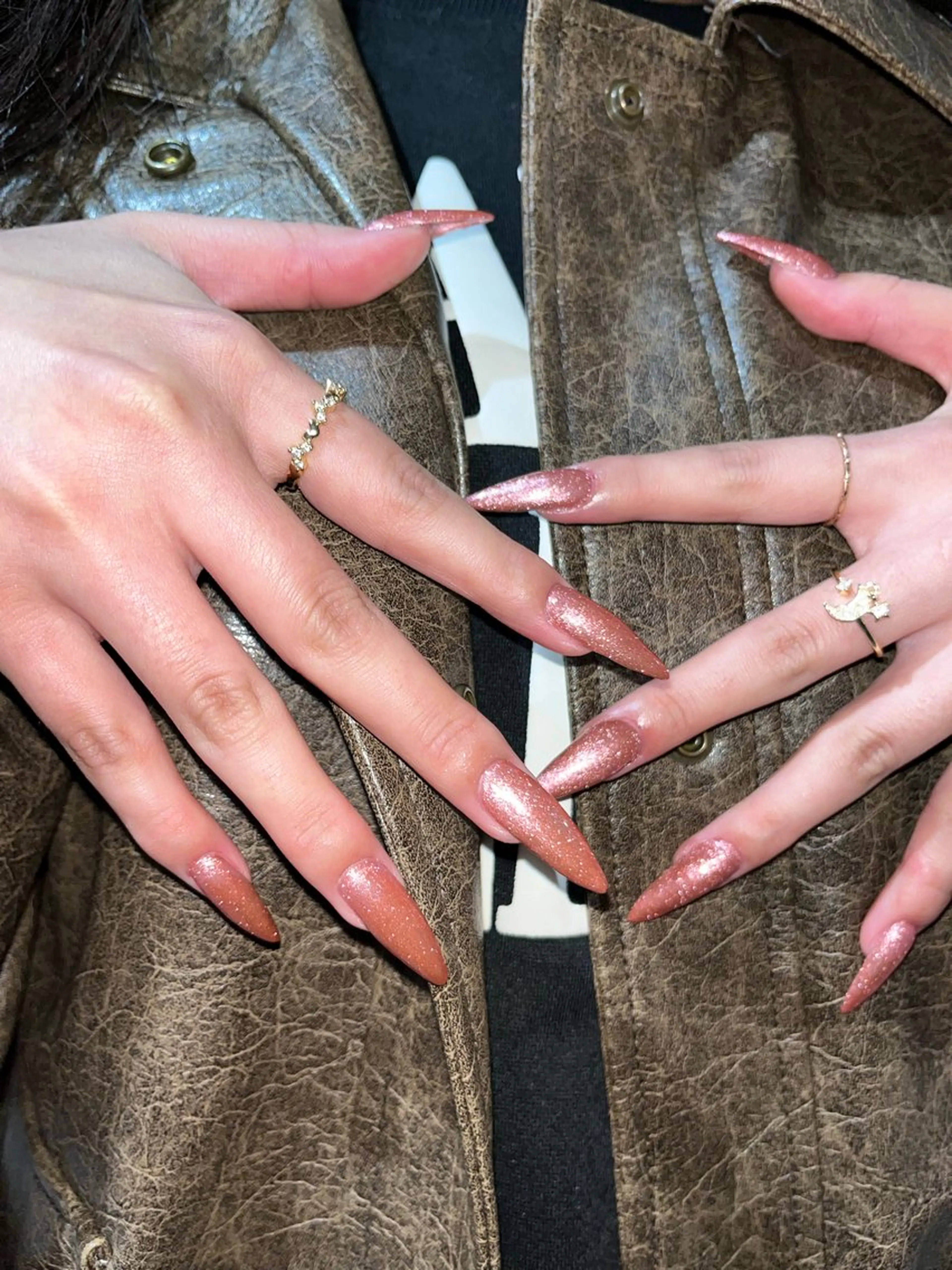 🪐長さだしワンカラー(オフ込)の写真