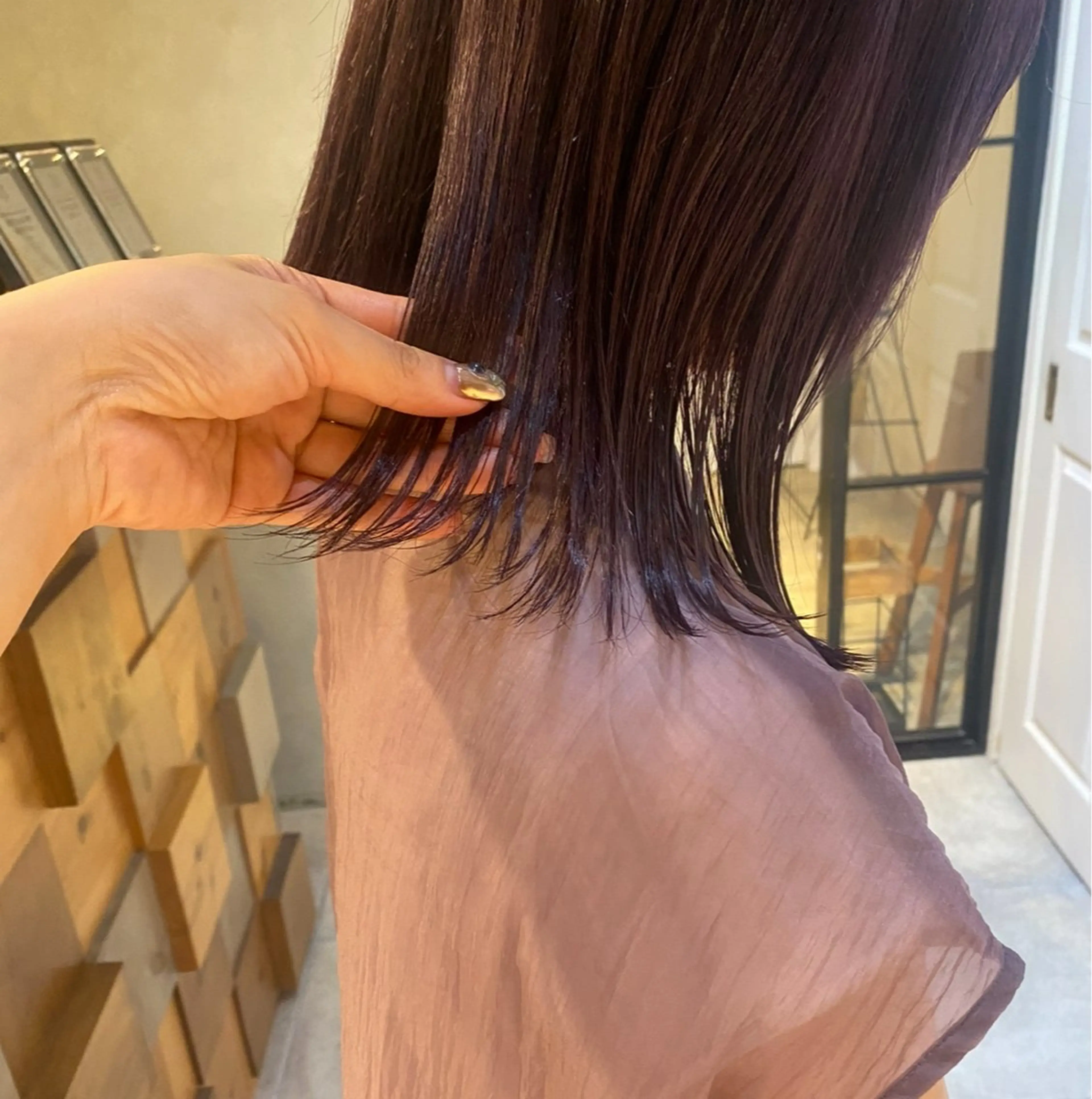 カラー ブリーチ ピンクカラー ヘアカラー 透明感カラー ☆akoのヘアスタイル