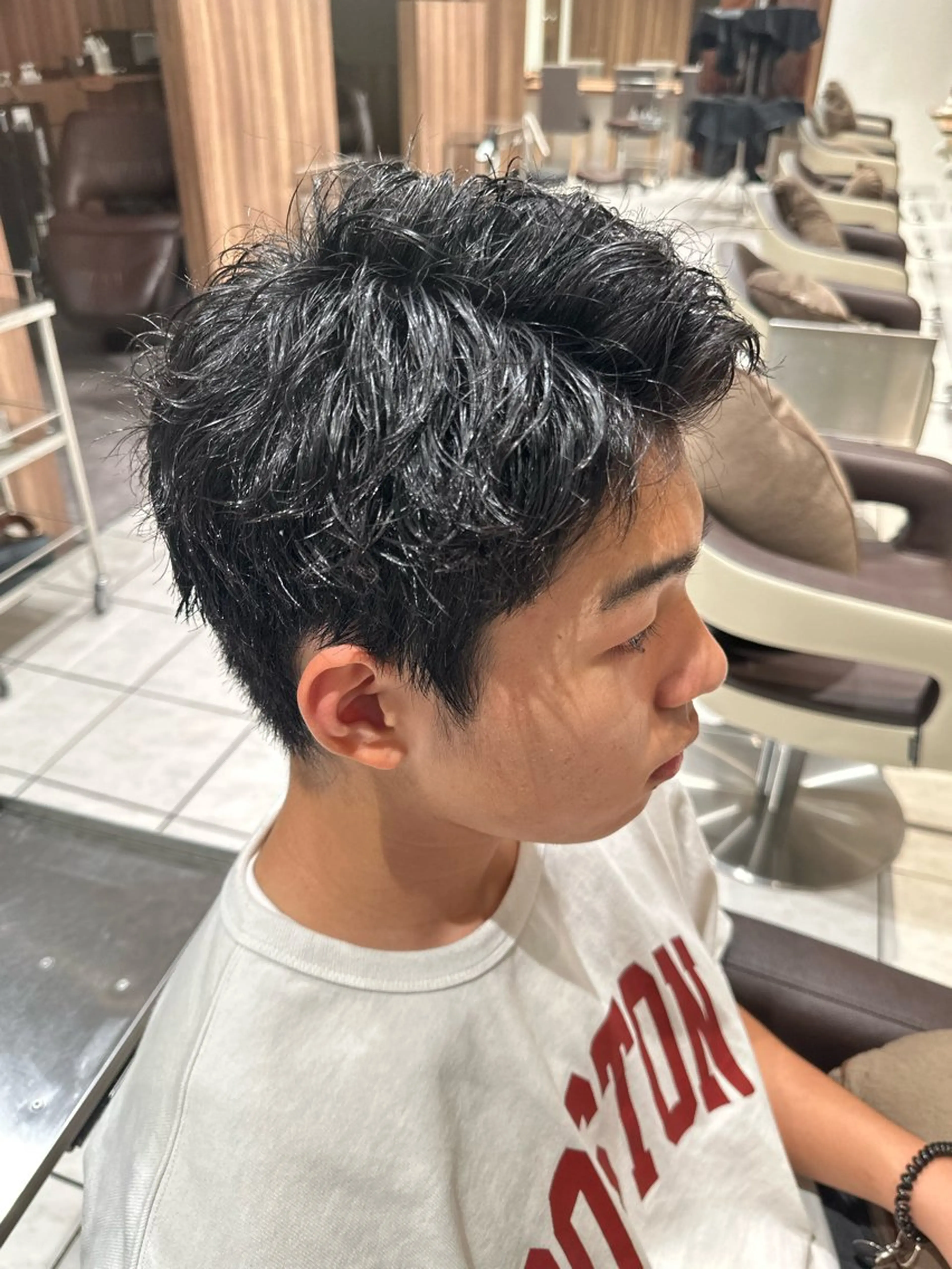 パーマ Ash日暮里 /momijiのヘアスタイル