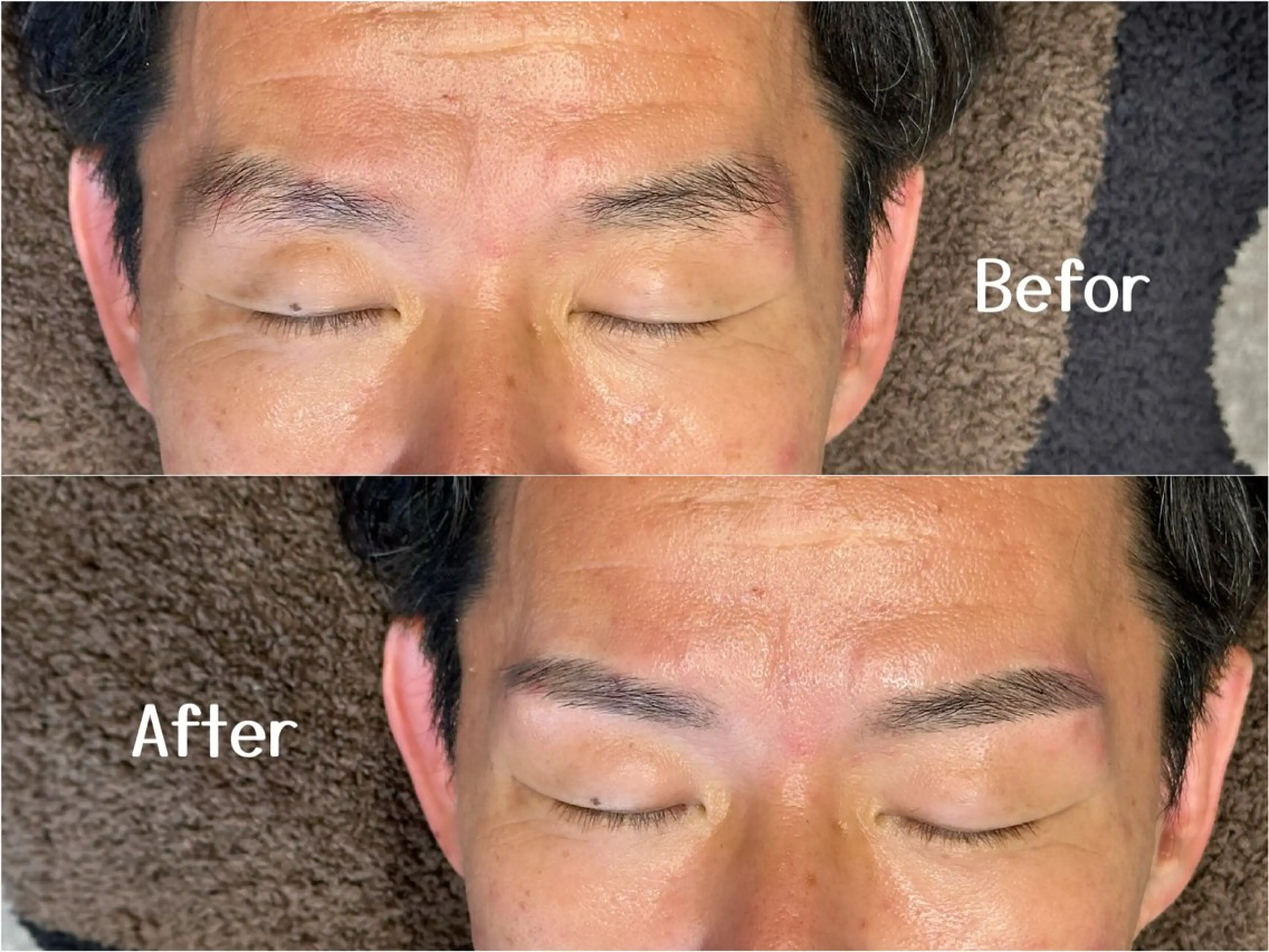 メンズ アイブロウ メンズアイブロウ メンズカット×眉毛 デザイナー⚘Nanaの眉毛・アイブロウイメージ