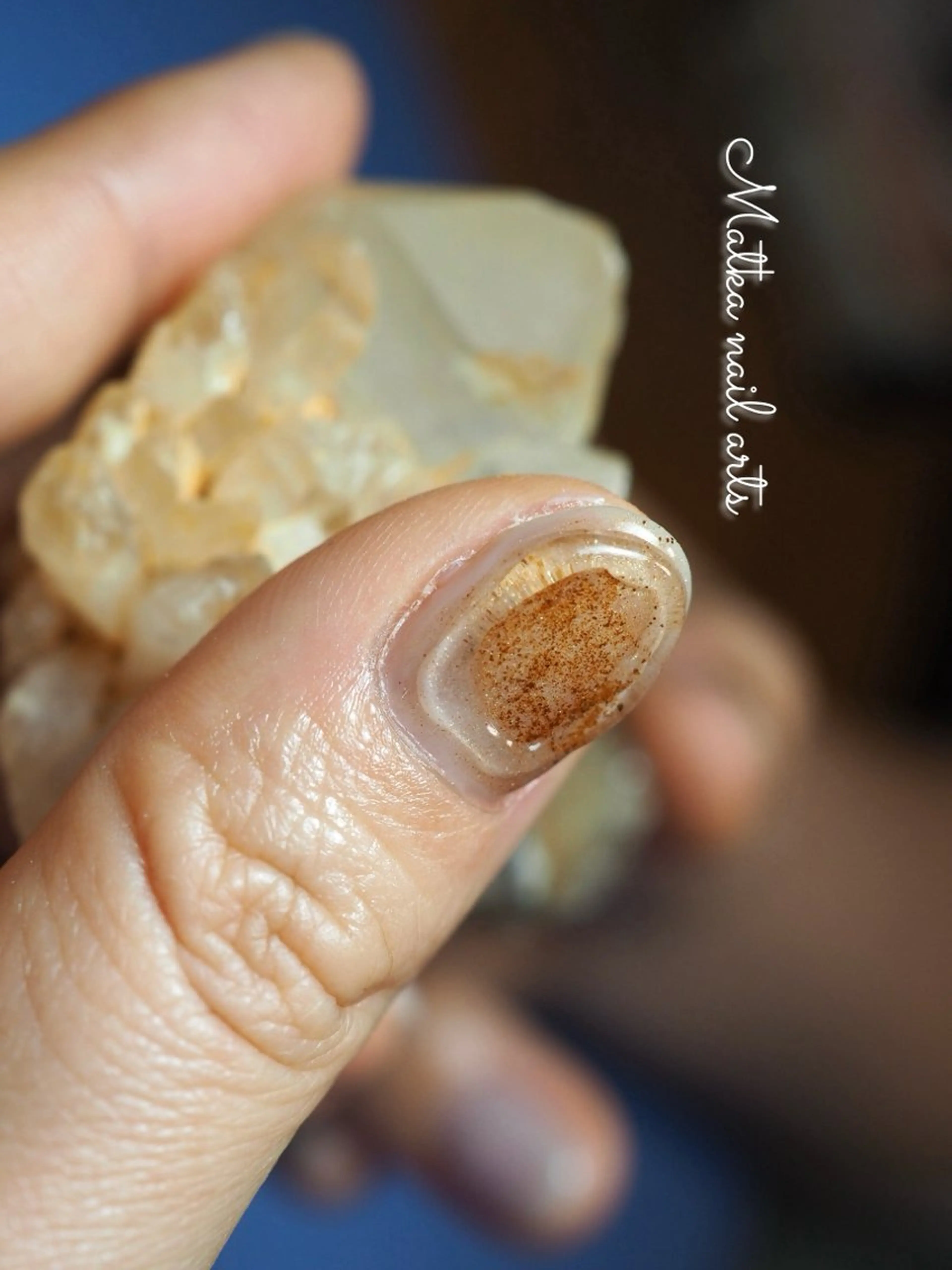 ネイル アートネイル マグネットネイル ニュアンスネイル ショートネイル 撮影モデル ネイルとタロット/ ユウのその他イメージ