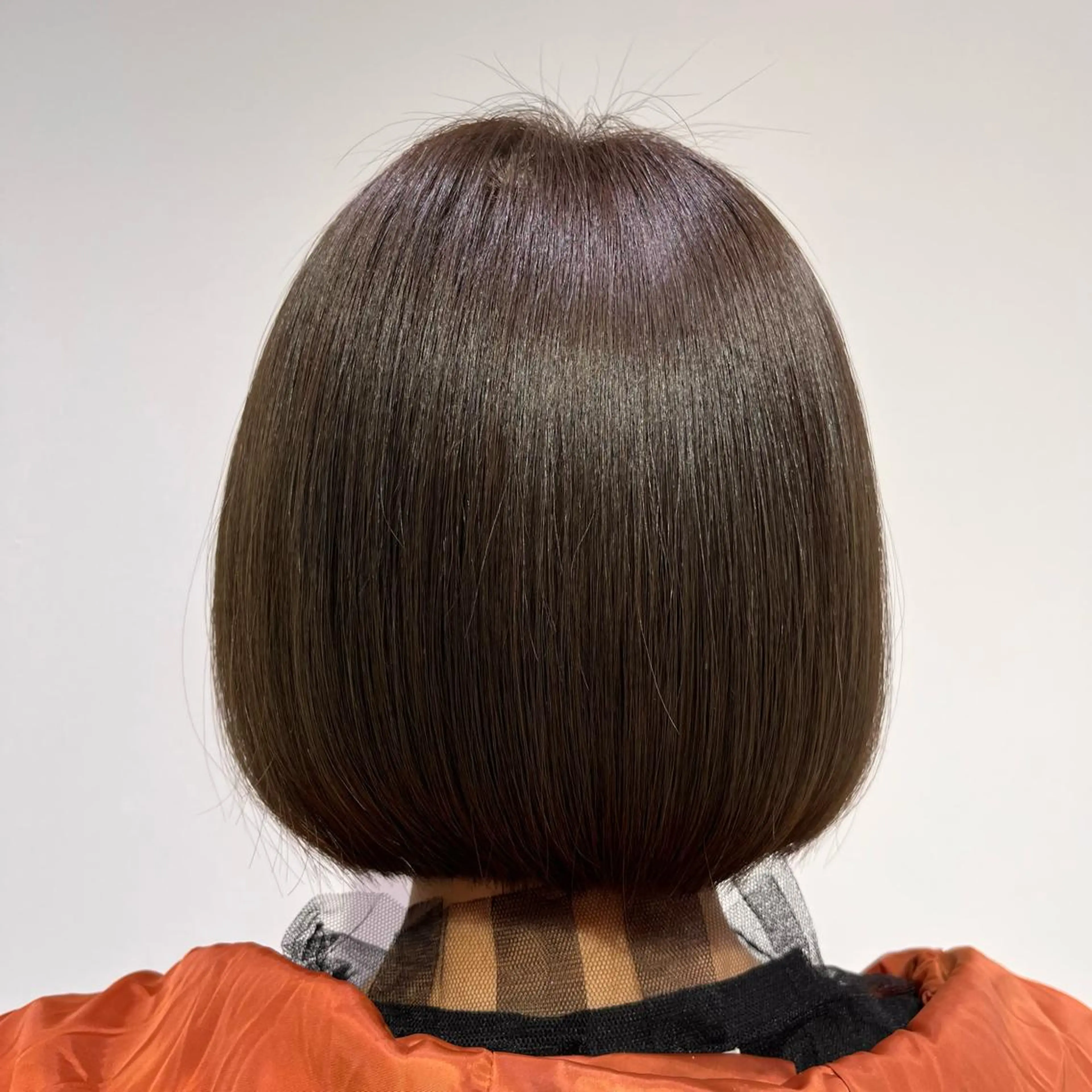 ショート カラー アッシュ ベージュカラー トリートメント 【メンズ縮毛矯正/ Ryokaのヘアスタイル