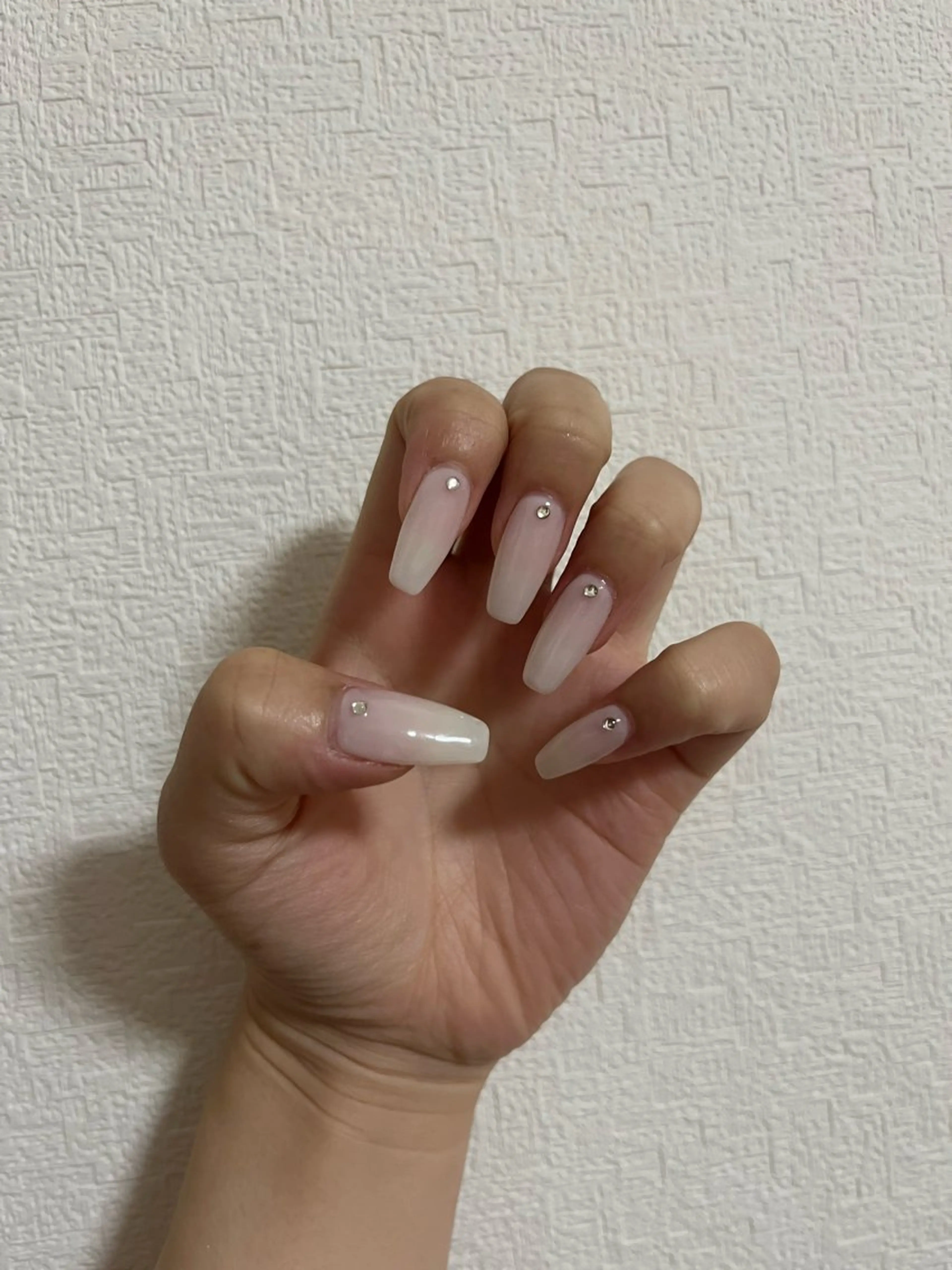 ネイル 長さ出し aloalo MIKAのネイルデザイン