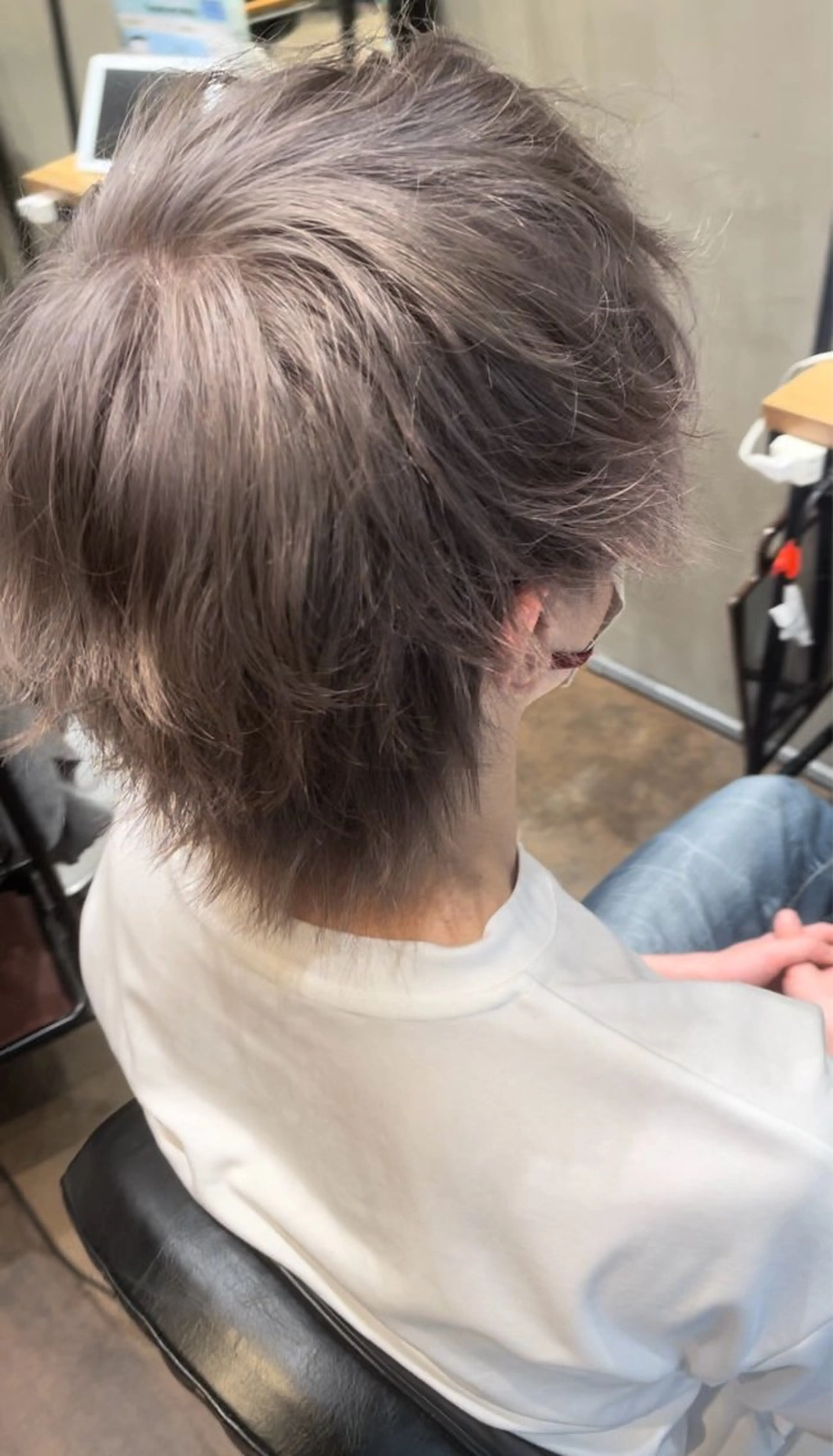 カラー ヘアアレンジ メンズ loe博多 五十嵐弘雄のヘアスタイル