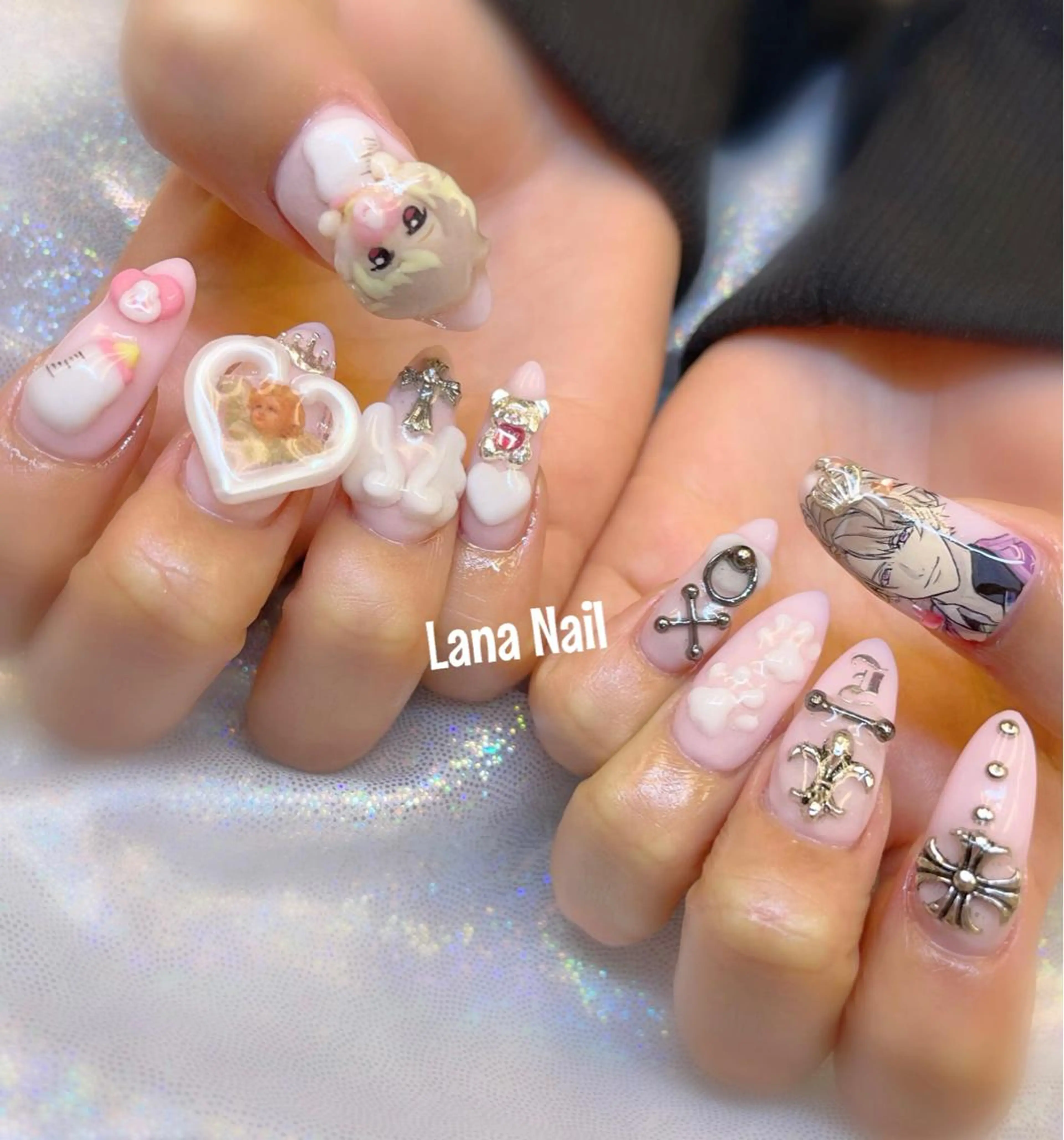ネイル スカルプネイル Lana Nailのネイルデザイン