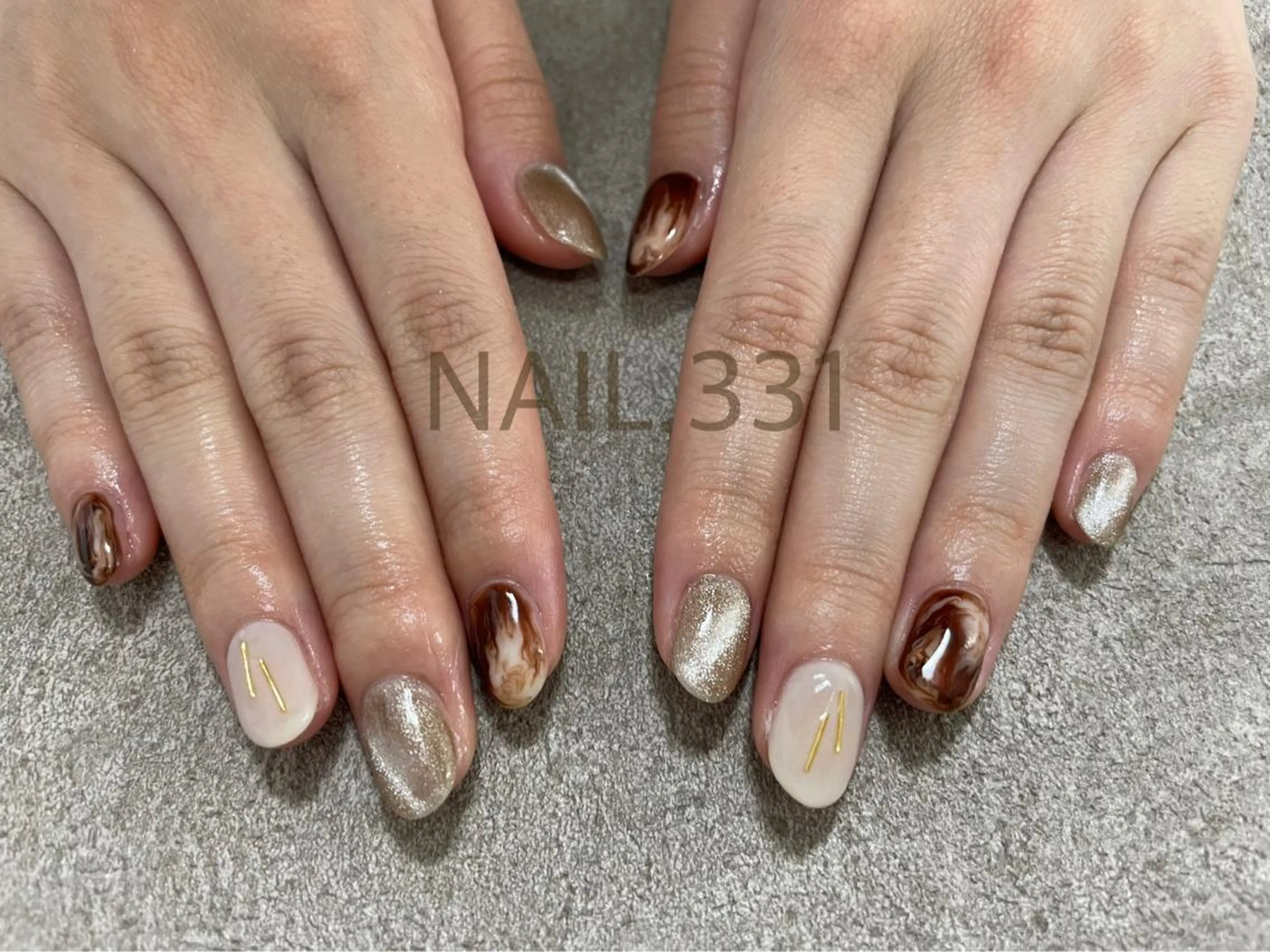 ネイル ハンドネイル Nail 331のネイルデザイン