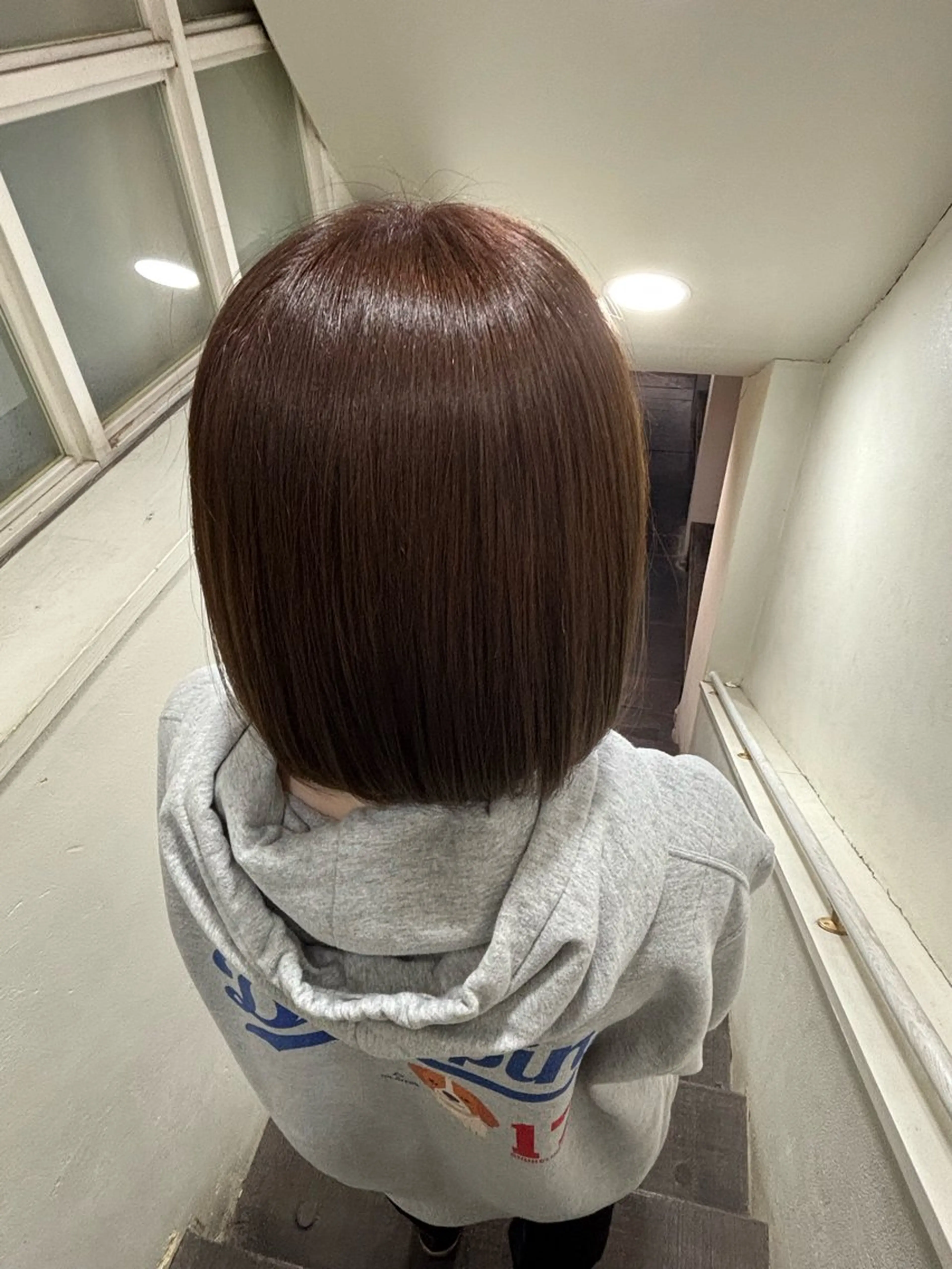 ミディアム カラー ヘアカラー NOA/トレンドヘア ブリーチなし艶カラーのヘアスタイル