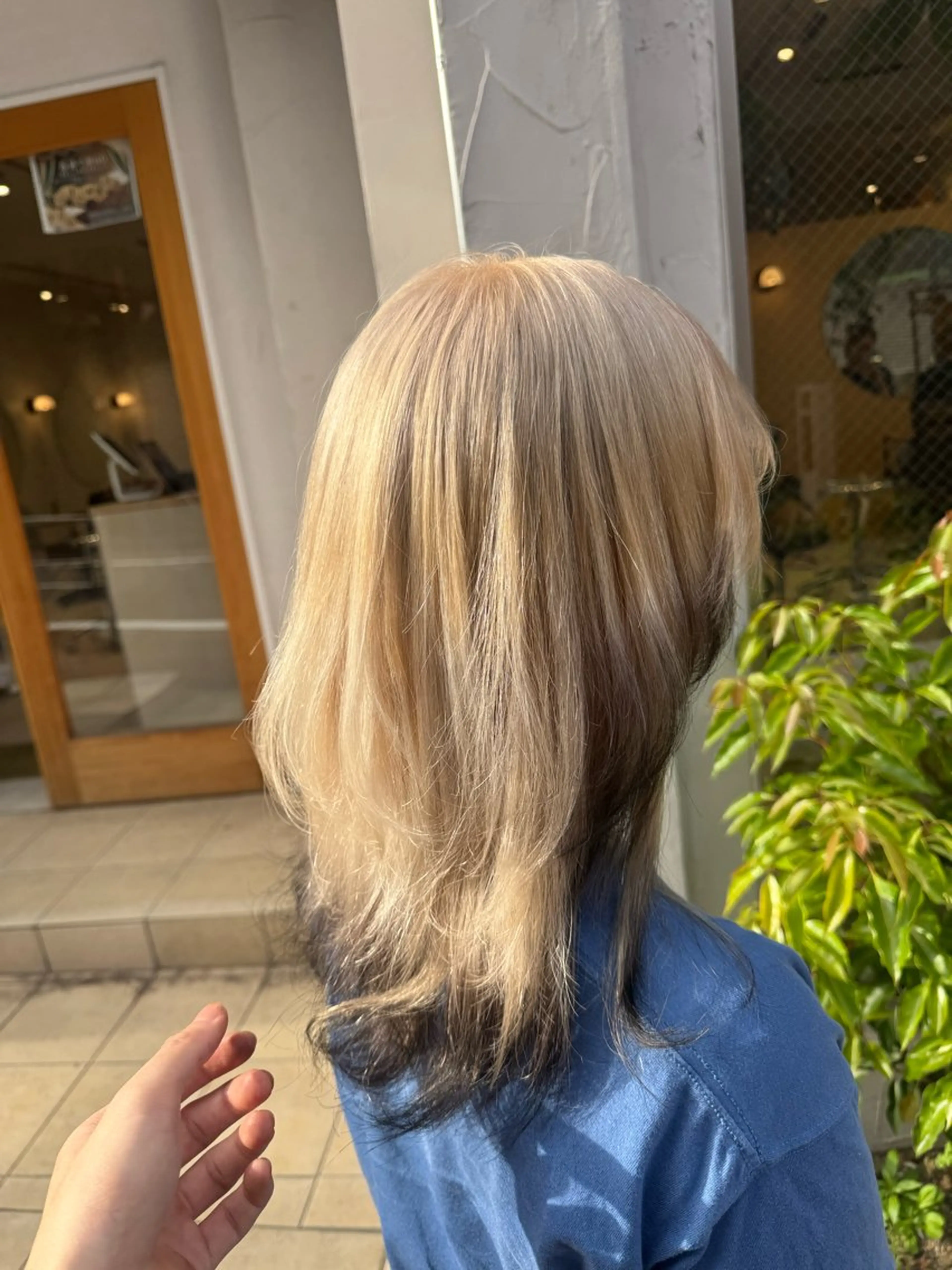 セミロング カラー 🎨ハイトーン/ウル フ/ショート/大夢のヘアスタイル