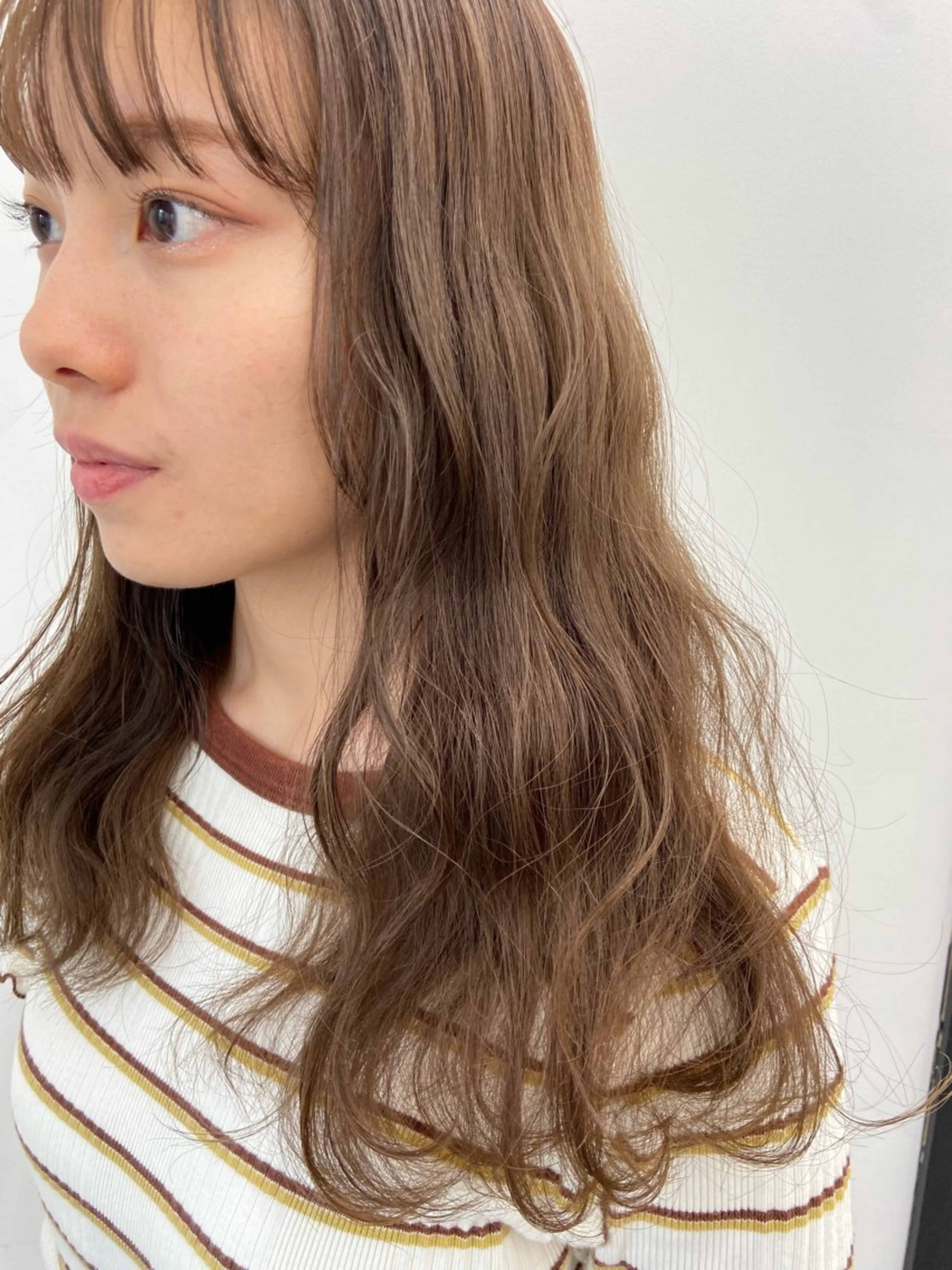 ロング カラー カット ヘアカラー トリートメント ダブルカラー 🌙ｃｈｉｎａｒｉのヘアスタイル