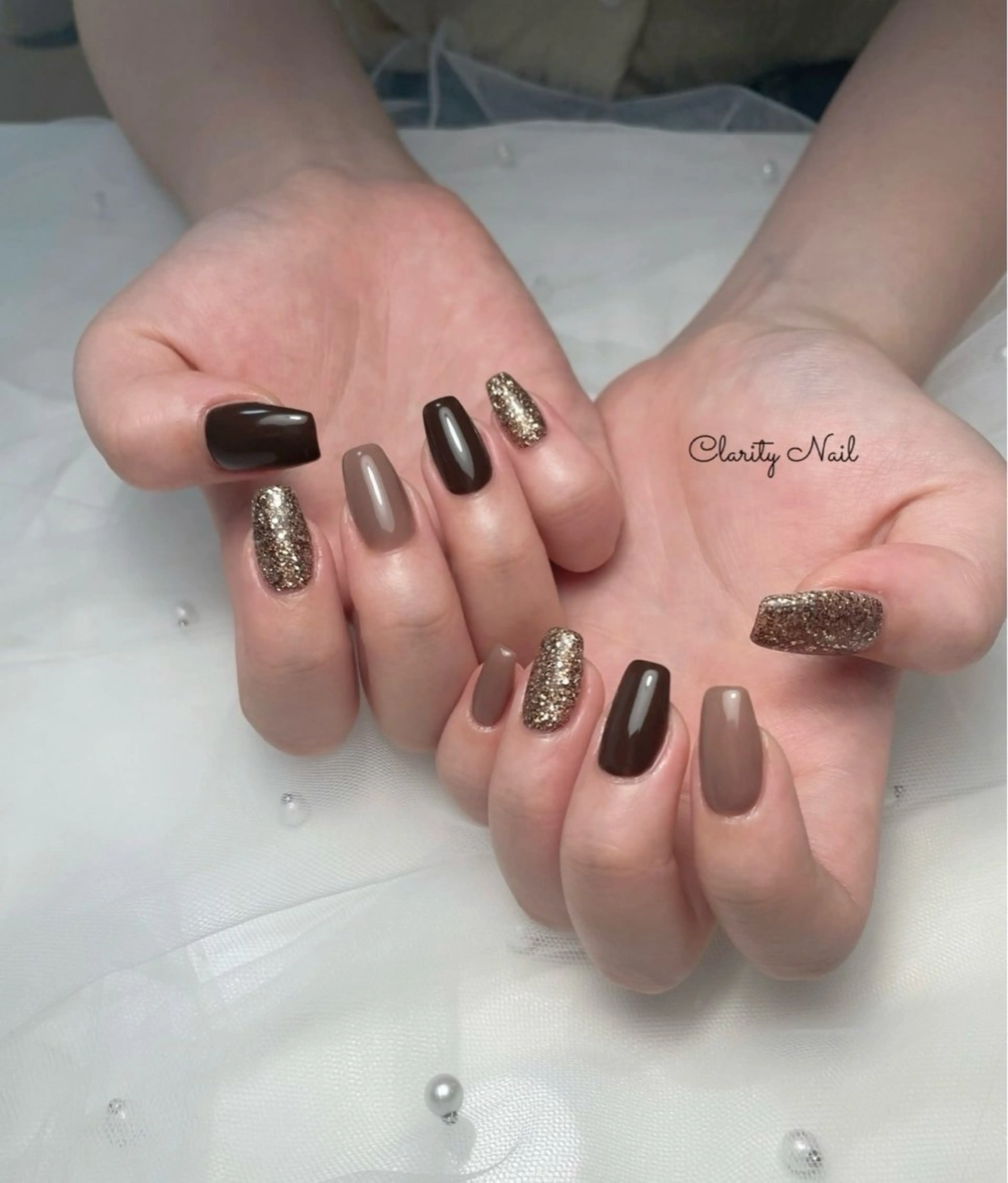 ネイル ワンカラーネイル ハンドネイル Clarity Nailのネイルデザイン