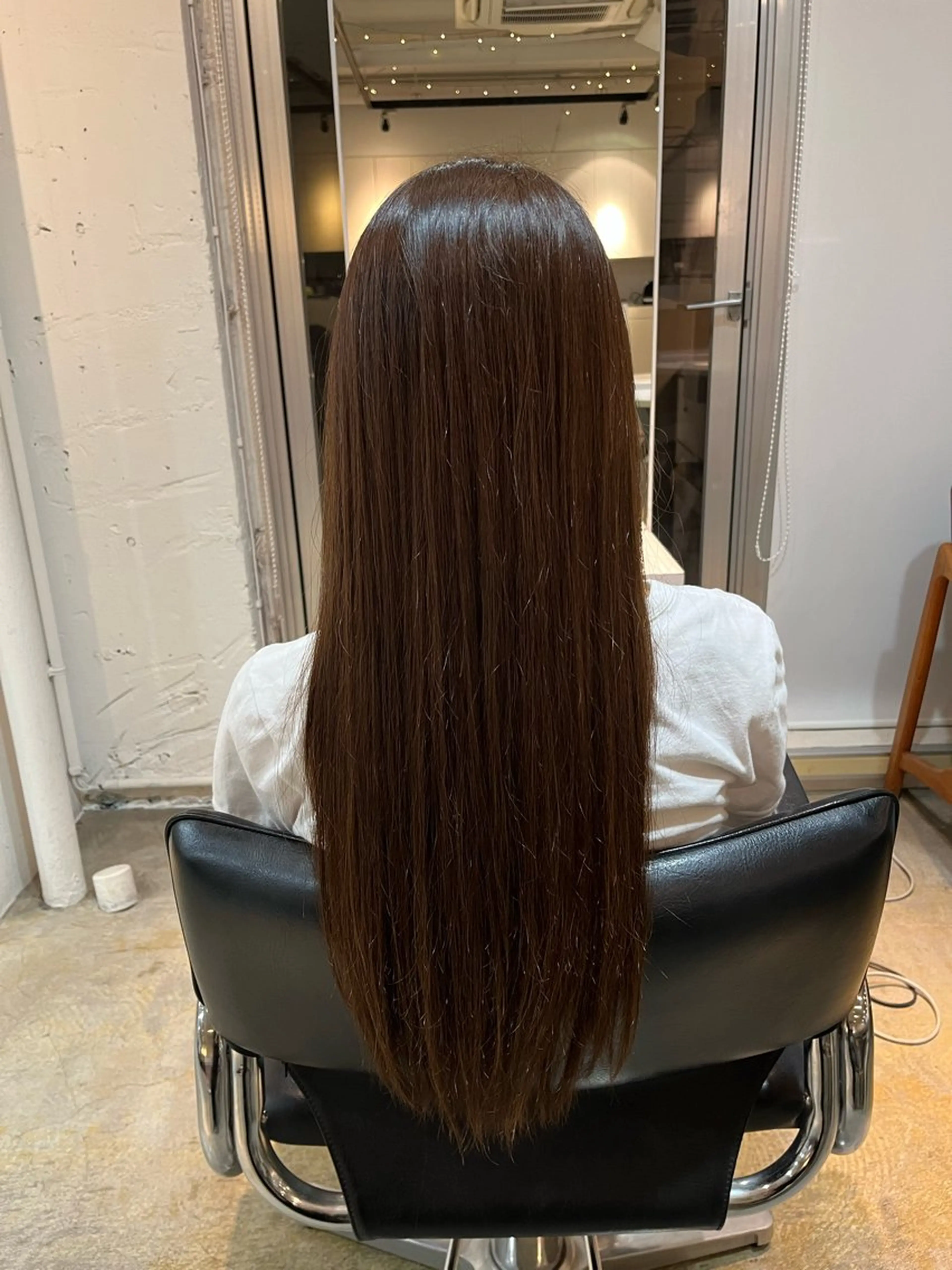 ロング カラー 栗林 惟のヘアスタイル