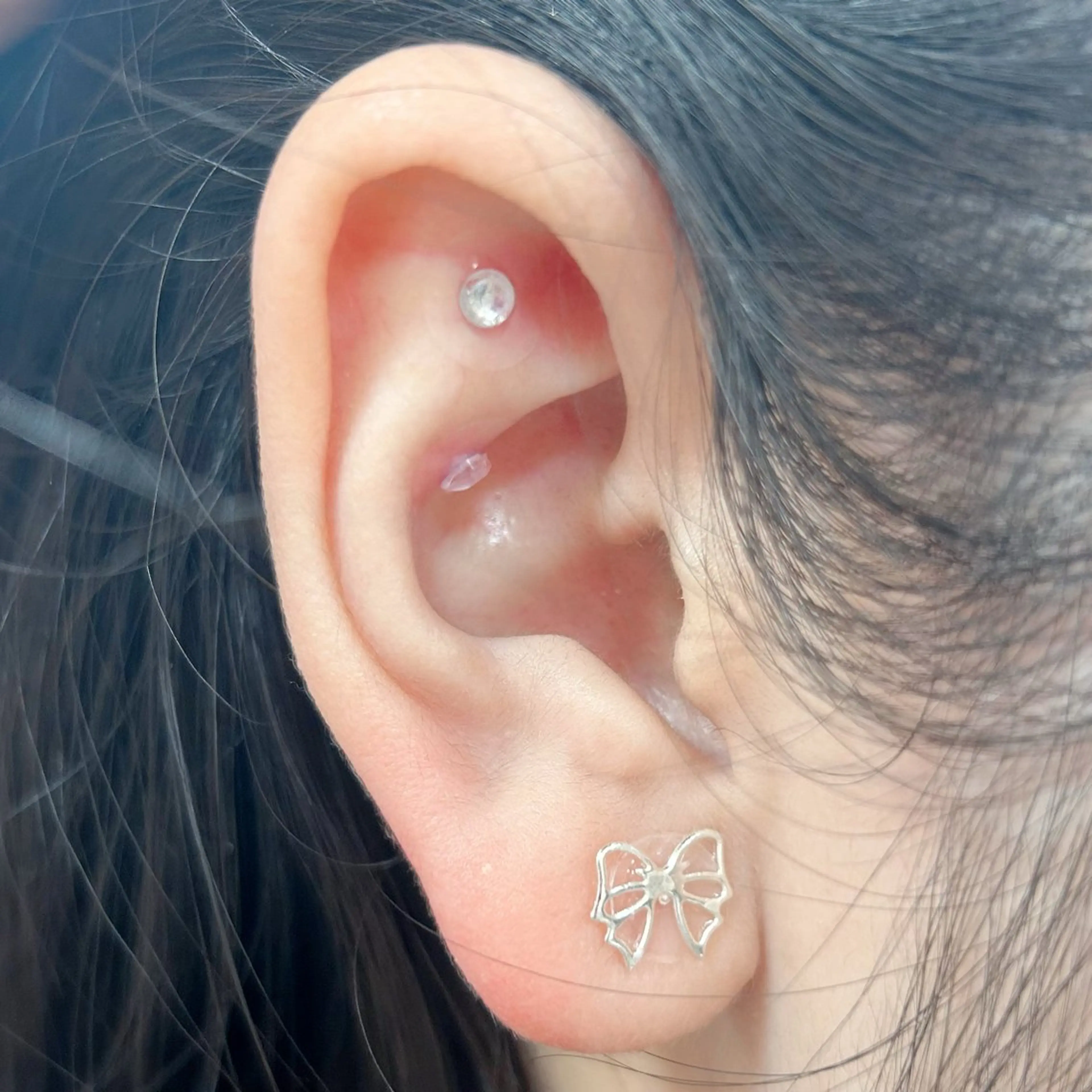 はなび/マツエク /暖色/ブリーチのヘアスタイル