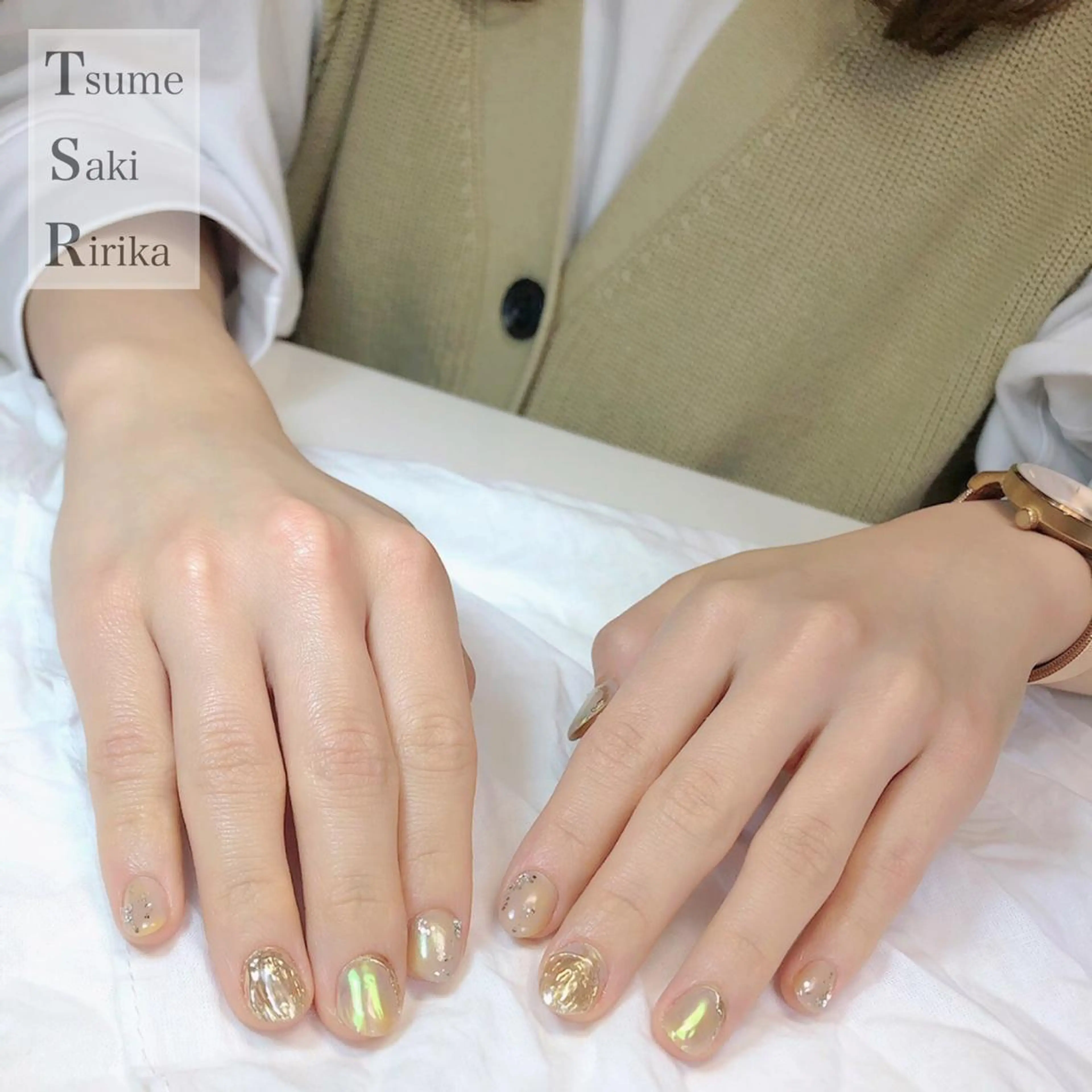 ネイル 爪咲 りり花のネイルデザイン