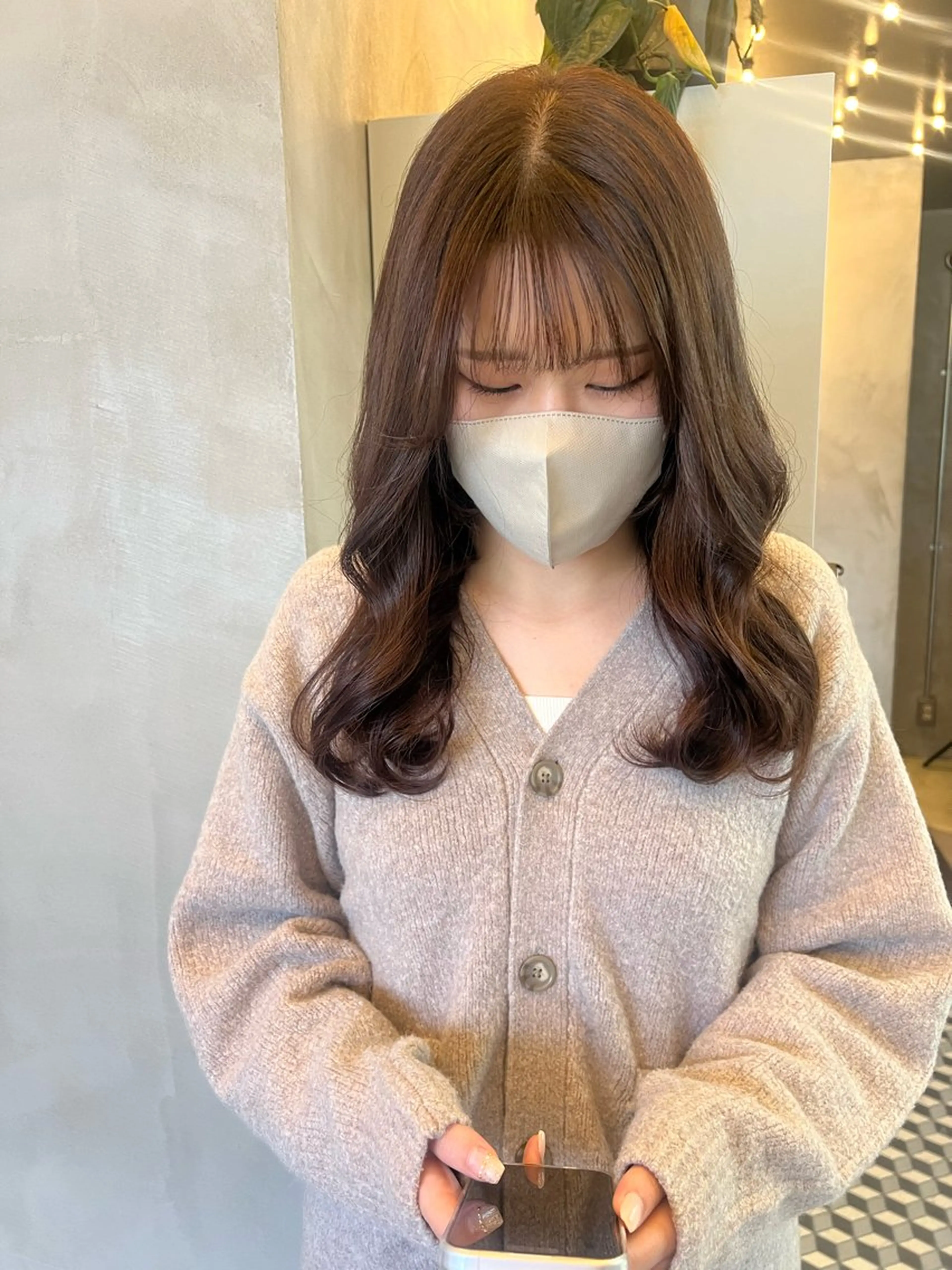 ロング くびれヘア カット ヘアカラー ミヨシマユ✨ チーフ就任記念🌈のヘアスタイル