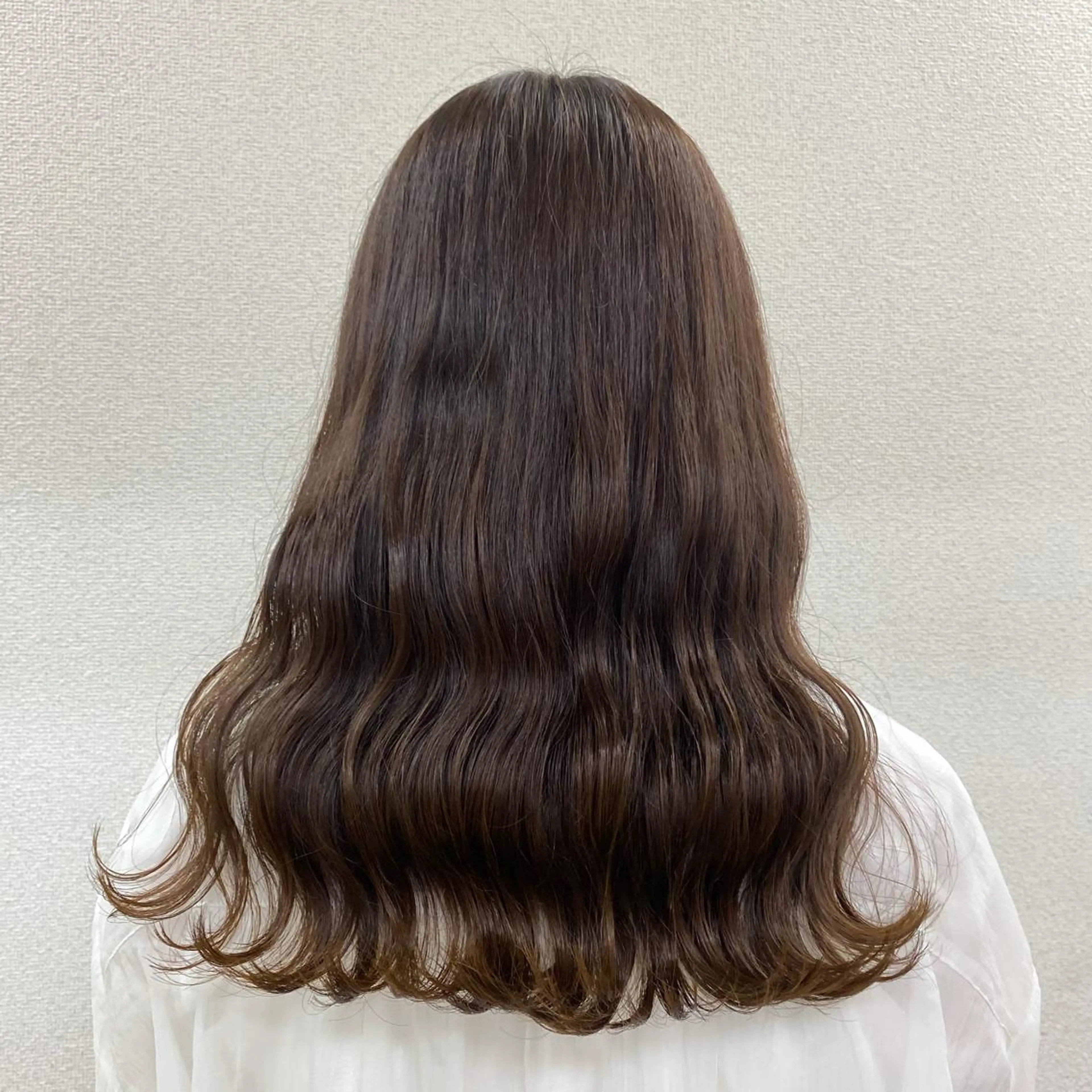 ミディアム カラー もりたみかこ 美容師お休み中のヘアスタイル