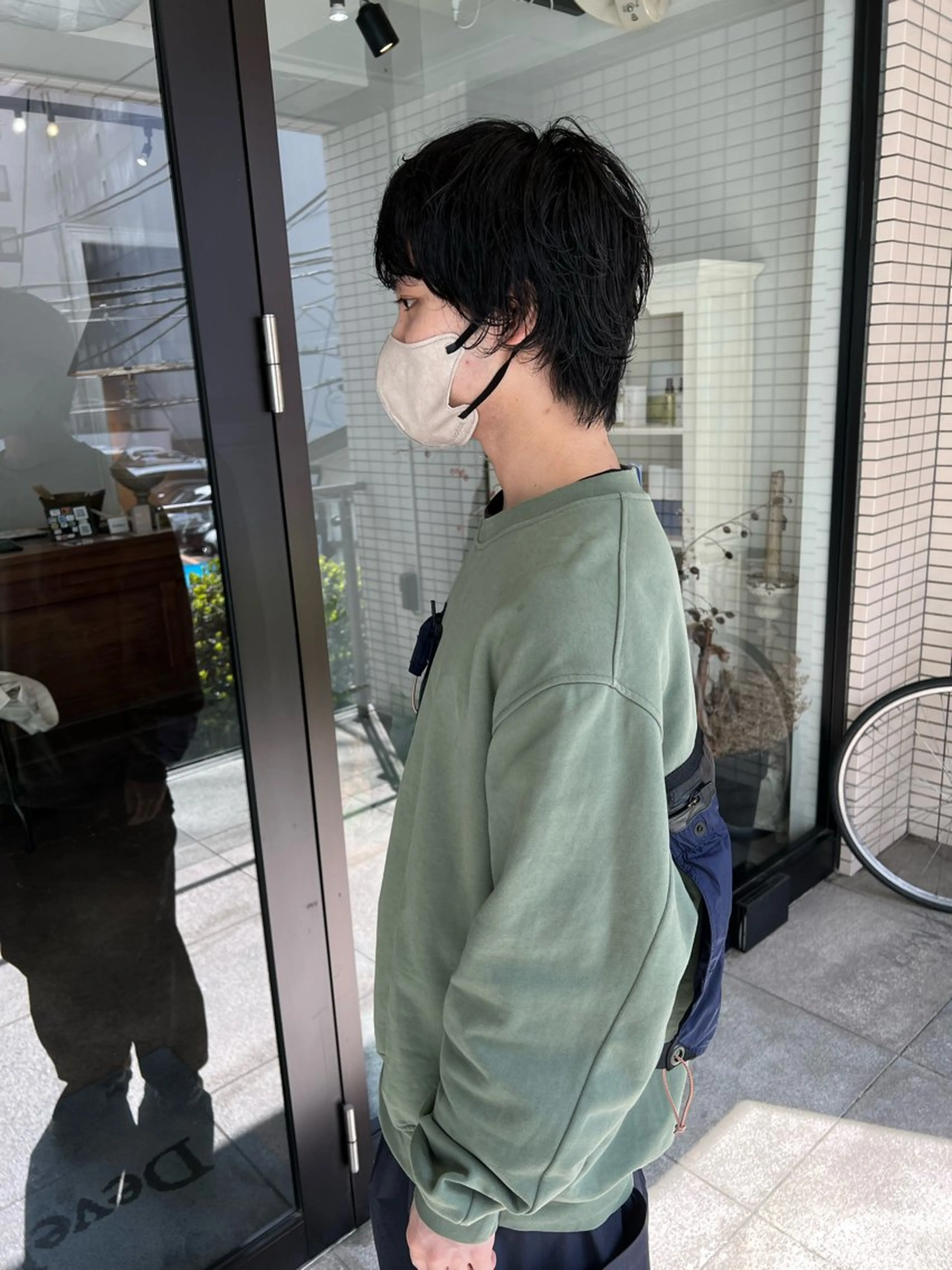 メンズ メンズパーマ カット 千葉 郁也のヘアスタイル