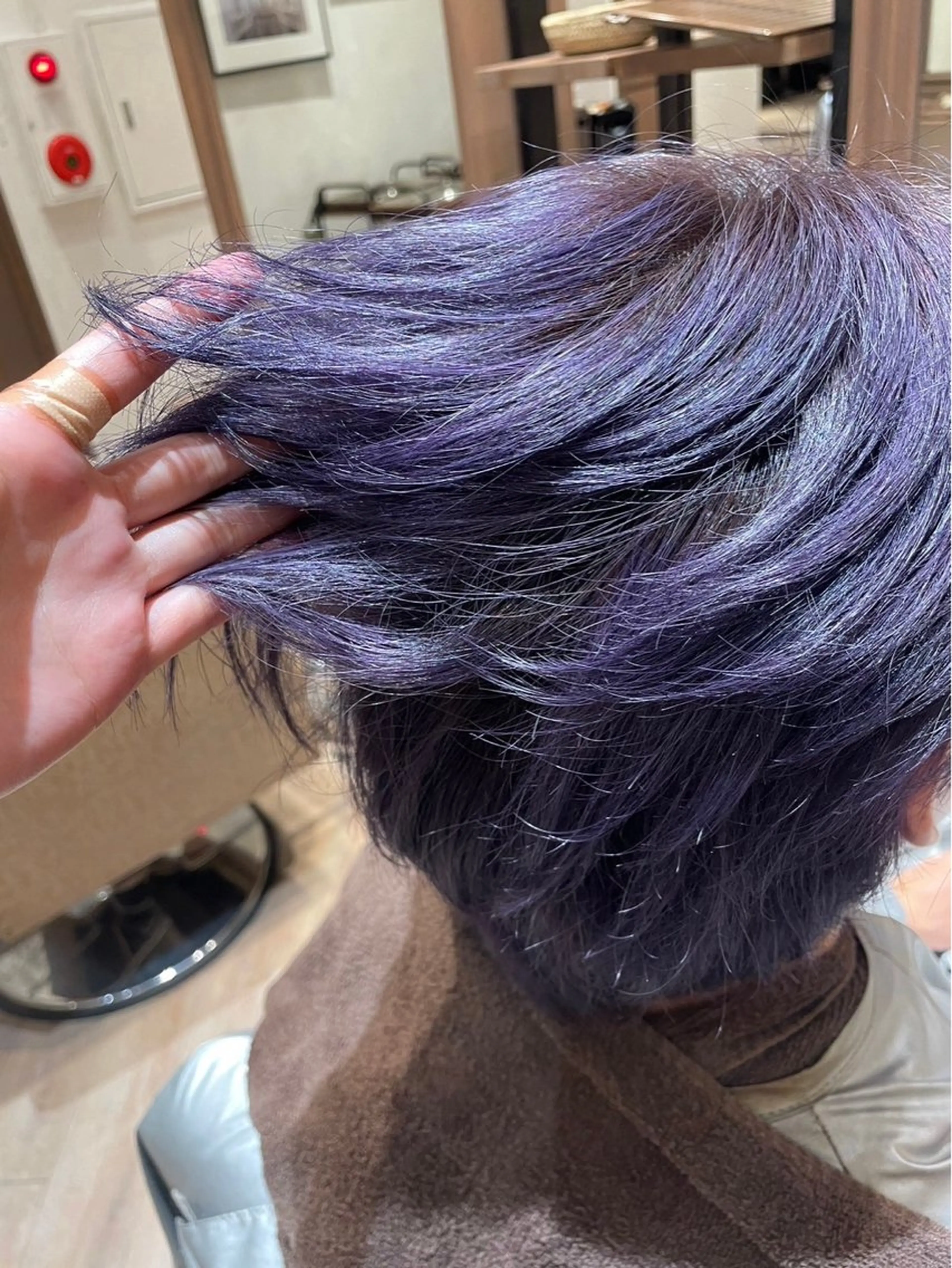 メンズ シモカワ マシロのヘアスタイル