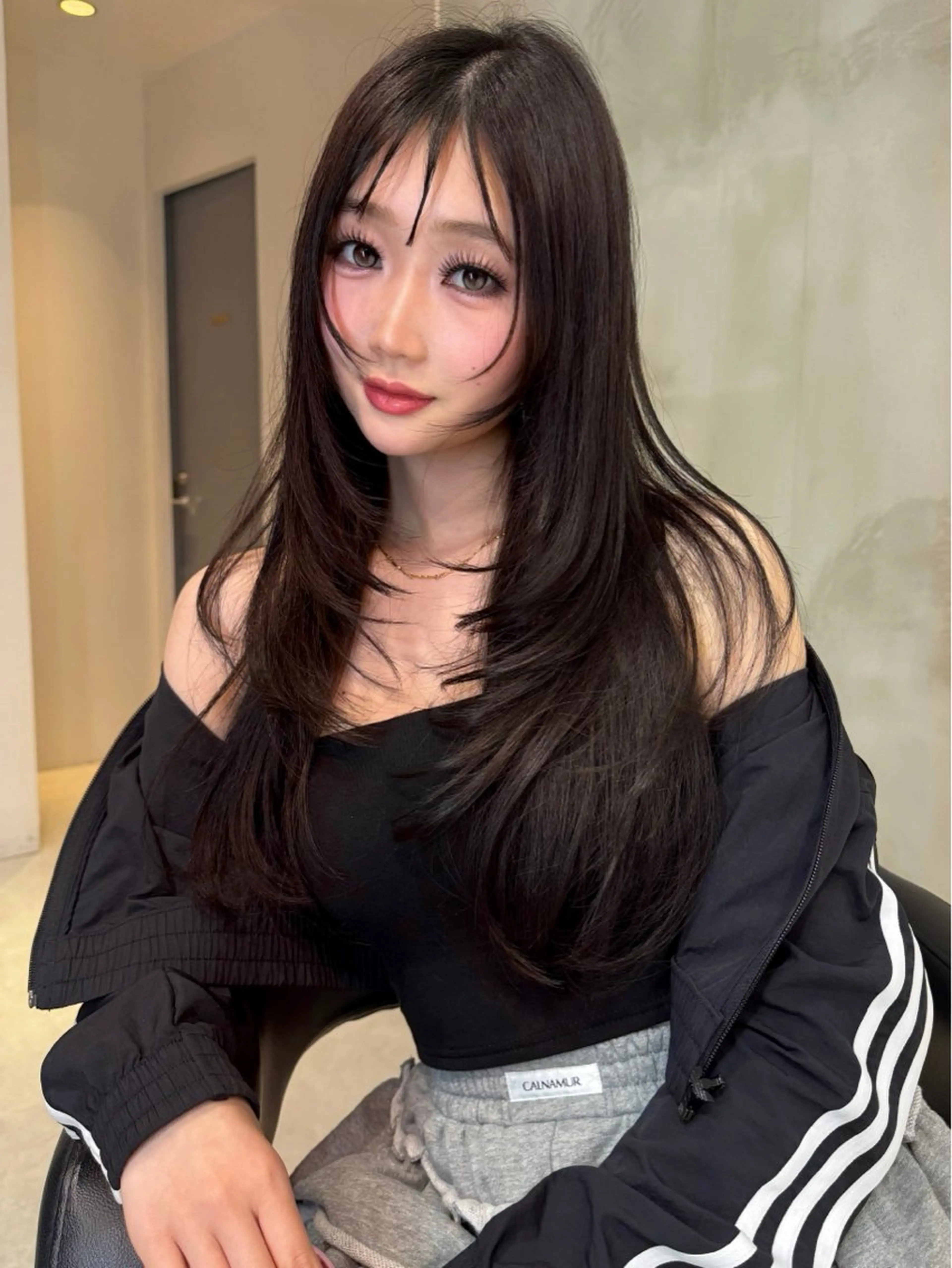 ロング カラー ヘアカラー トリートメント 透明感カラー×艶🤎 🌟YOSHIKIのヘアスタイル