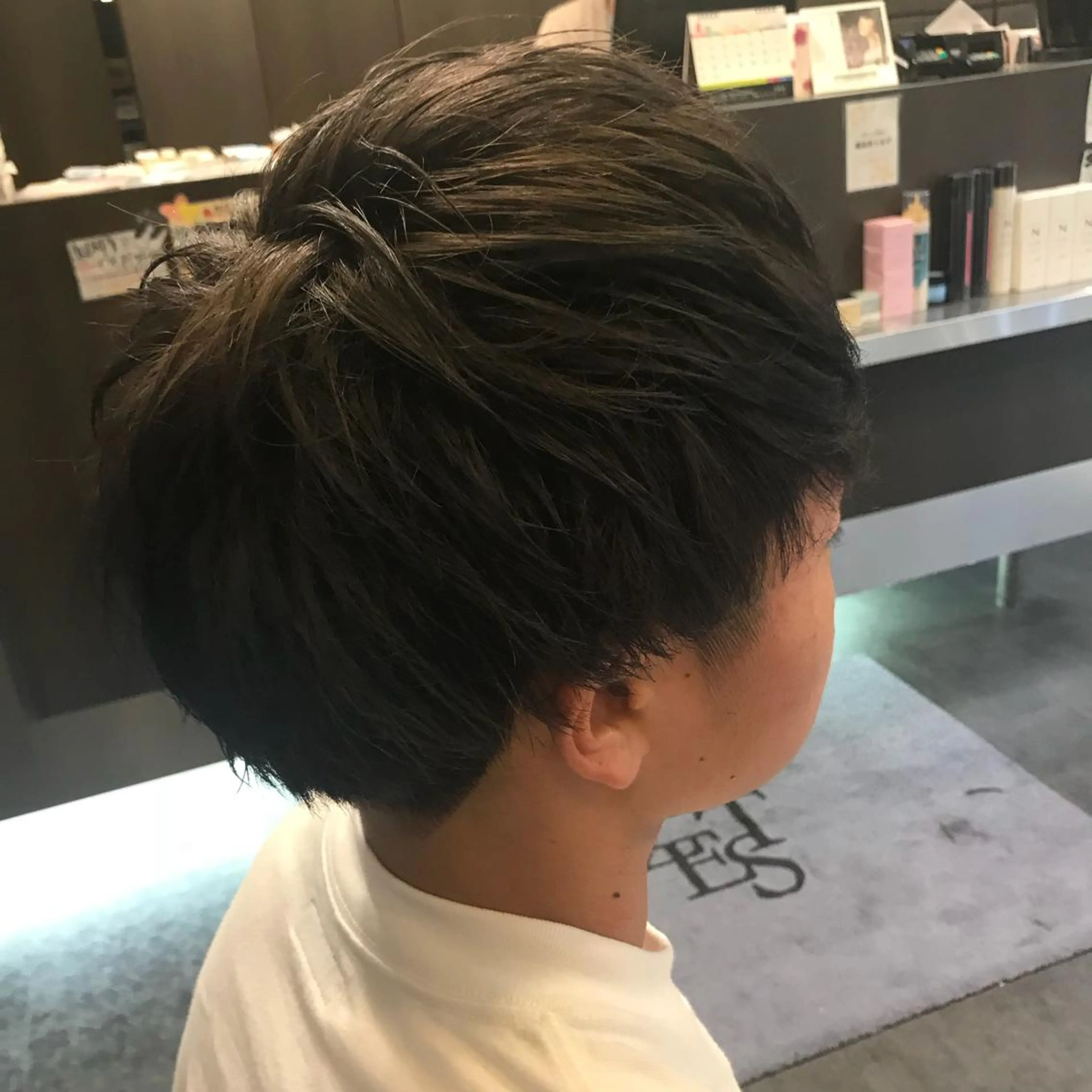 ミディアム カラー メンズ AOI✩⡱ y2kネイルのネイルデザイン