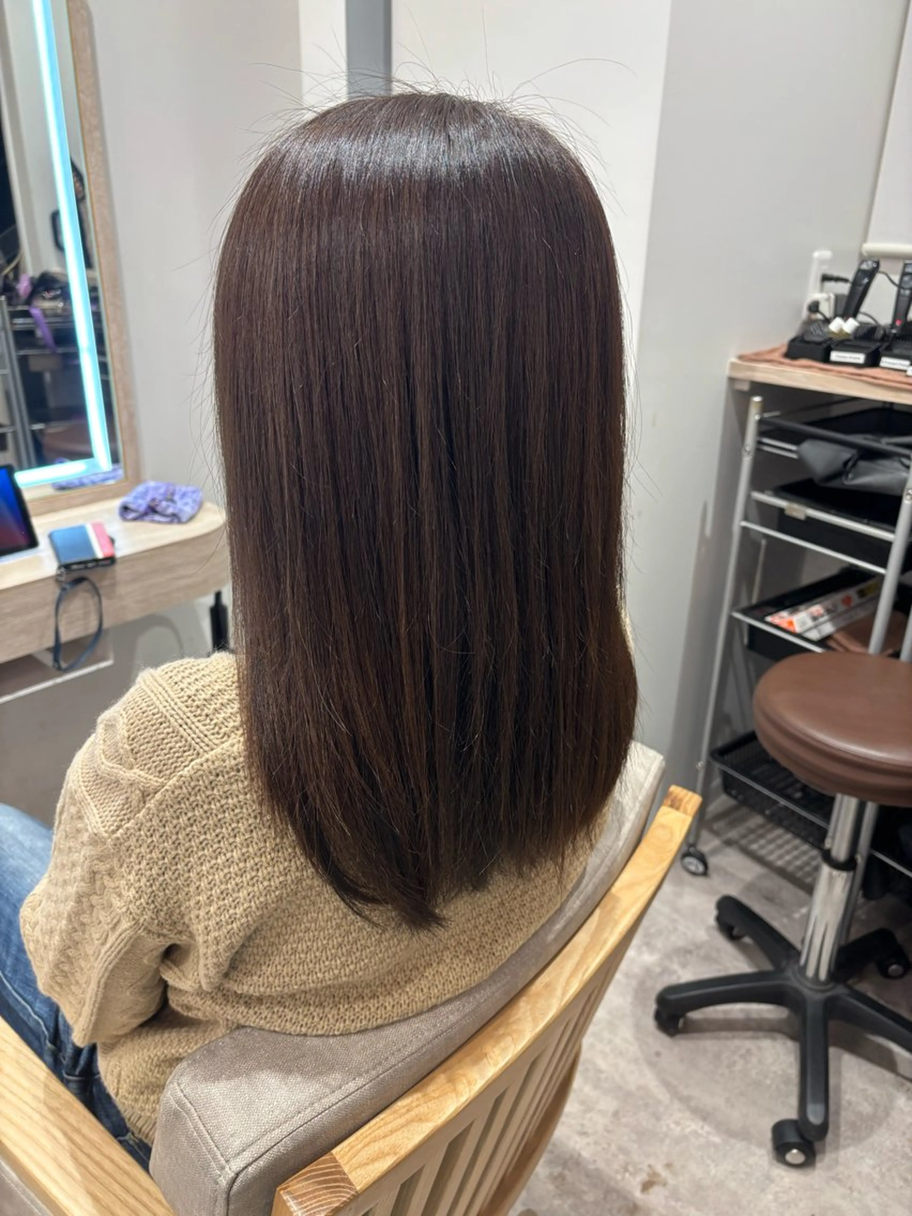セミロング 🫶みゅう🫶 カットモデル募集中のヘアスタイル