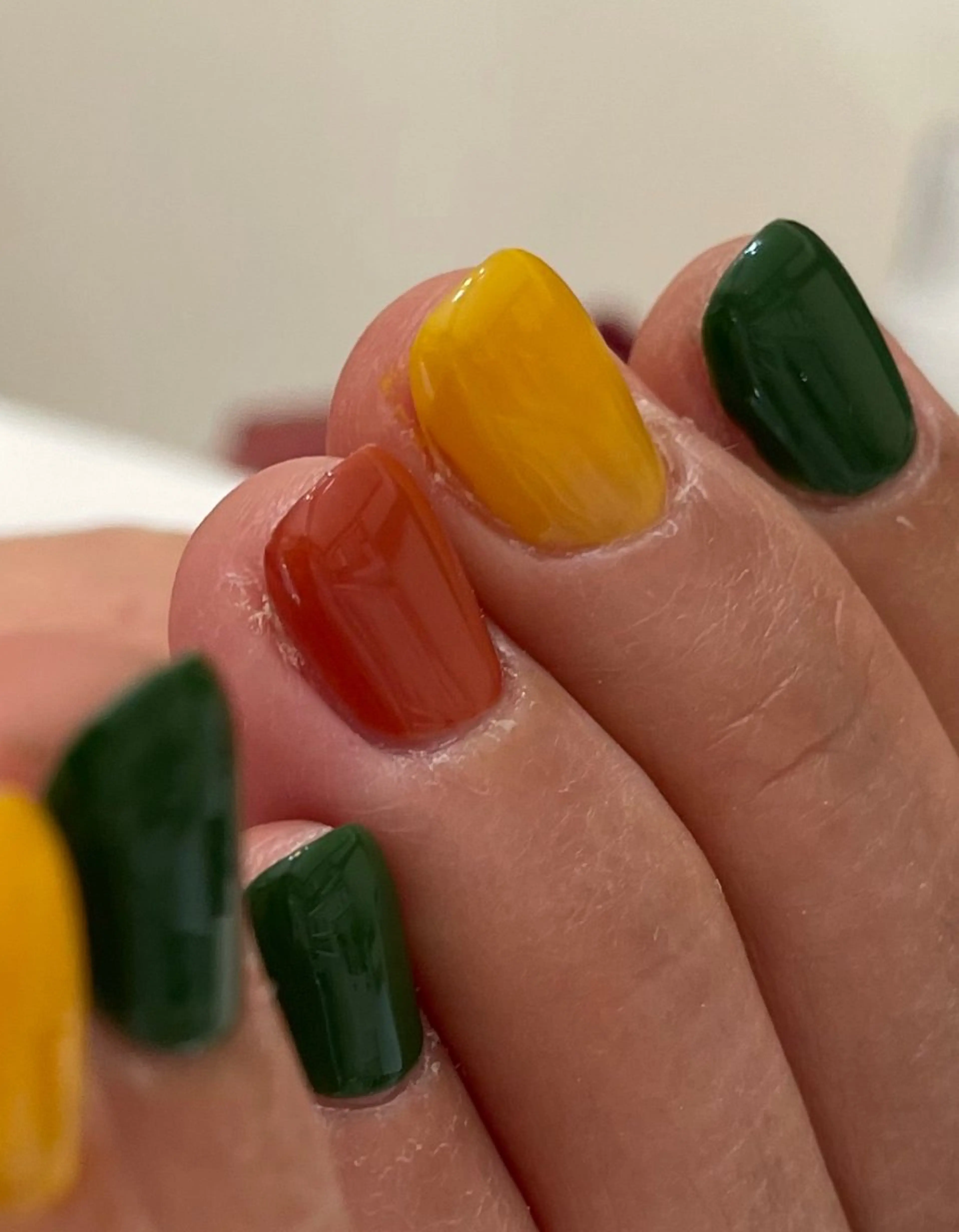 ネイル 黄色 nailsalon kitのネイルデザイン