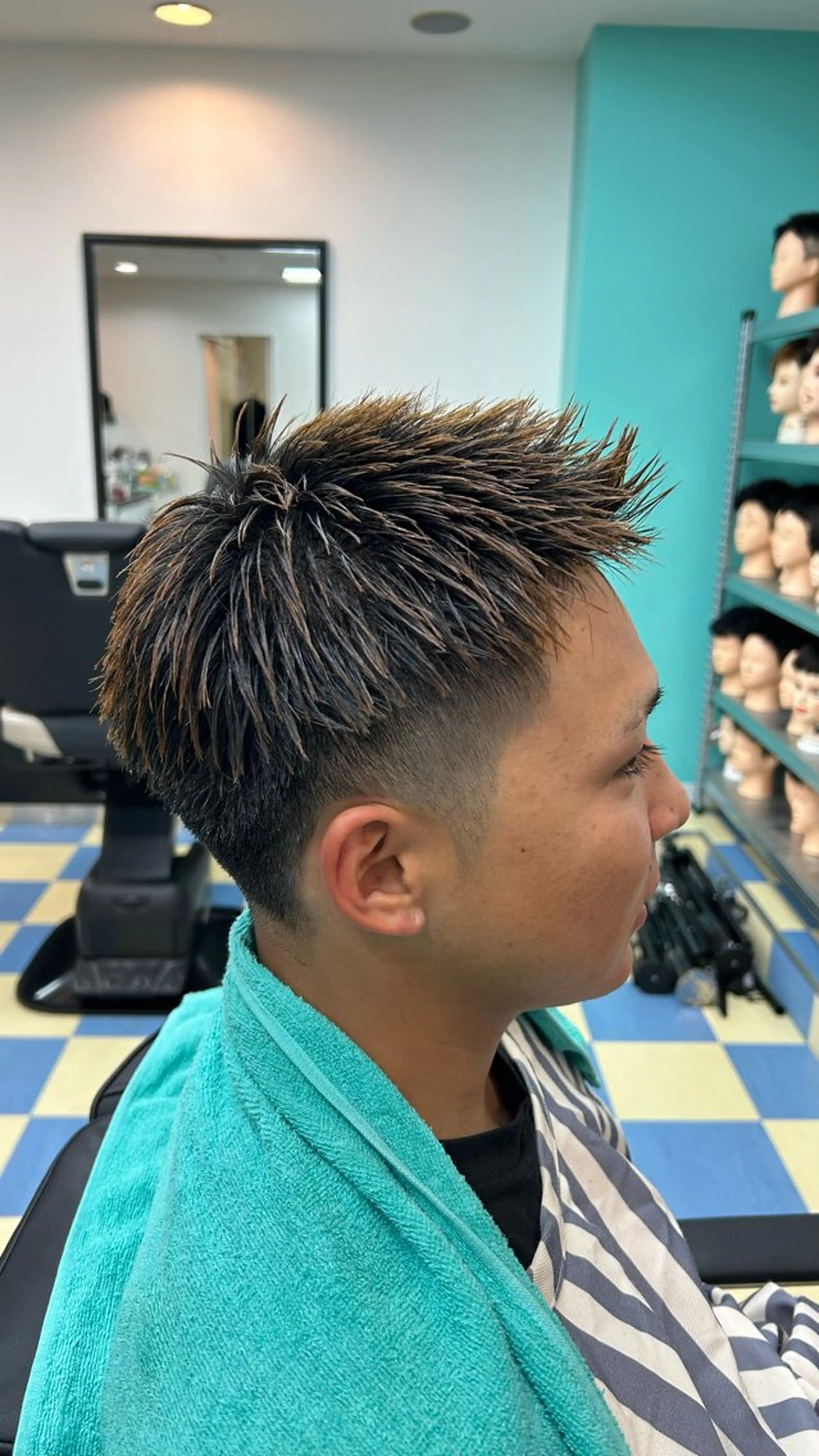 ショート メンズ 安部 大樹のヘアスタイル