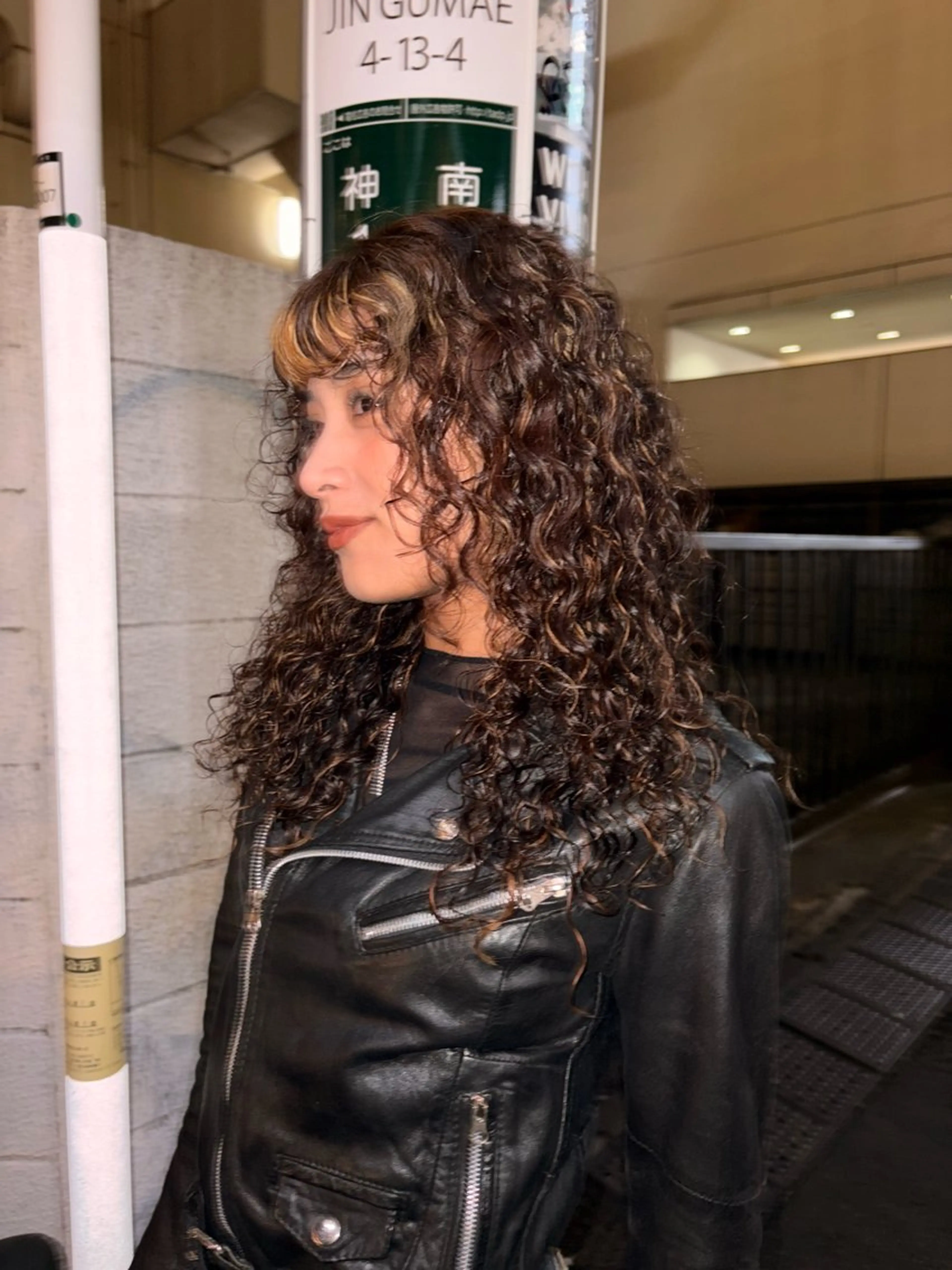 ロング パーマ カット パーマ 山口 ヒロトのヘアスタイル