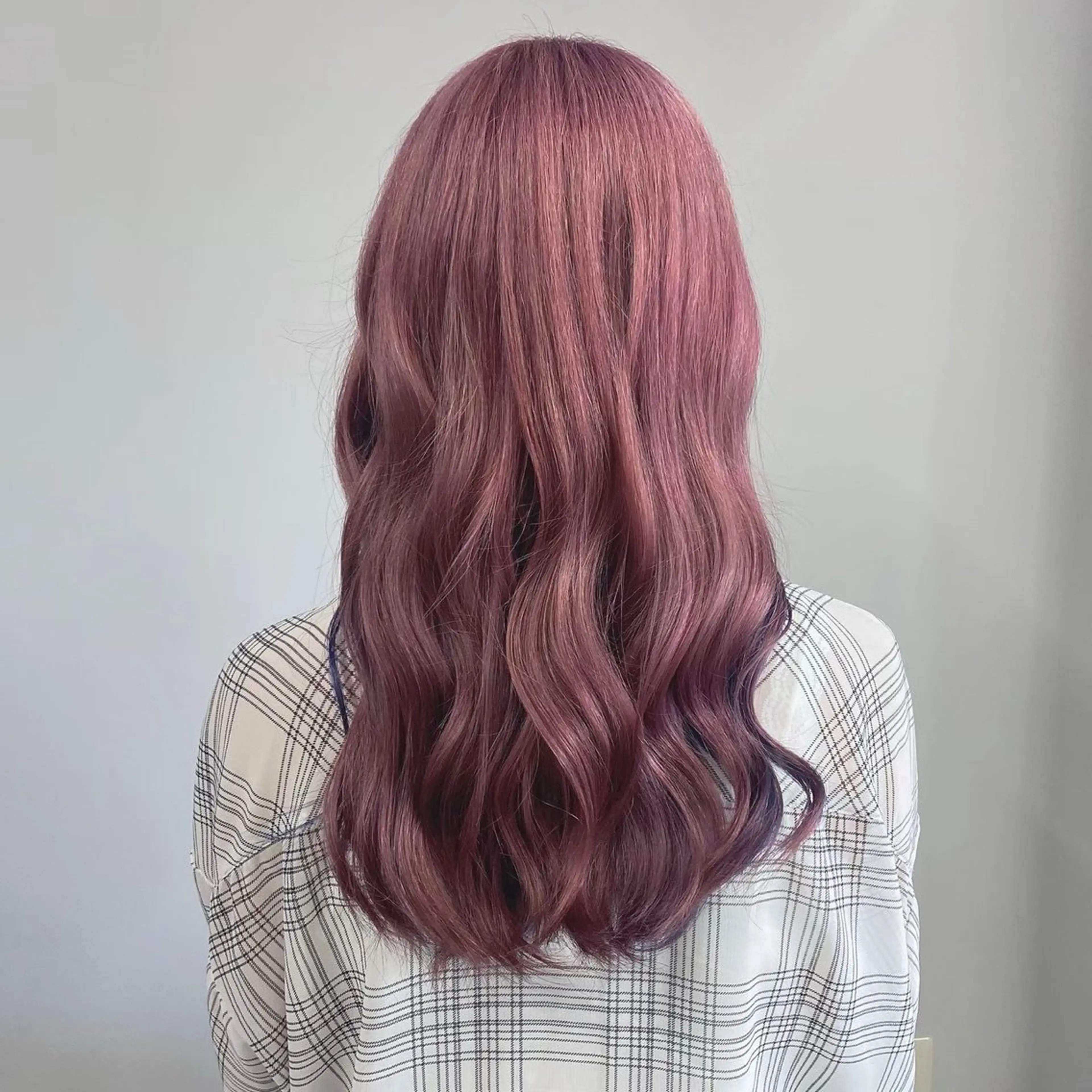 ミディアム 卒業式のヘアスタイル ヘアカラー トリートメント 田中 就のヘアスタイル