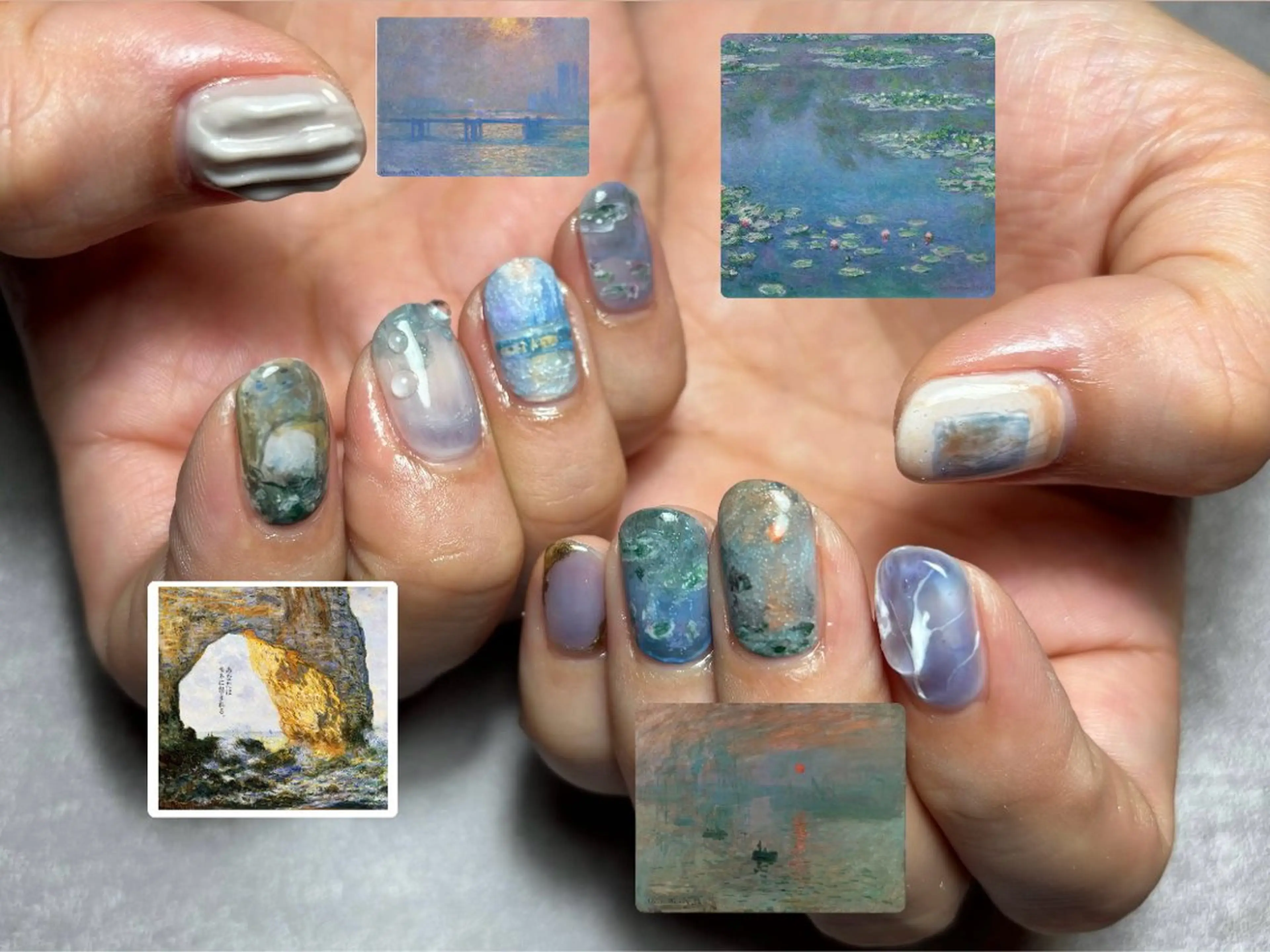 ネイル ハンドネイル アトリエ ○△□のネイルデザイン